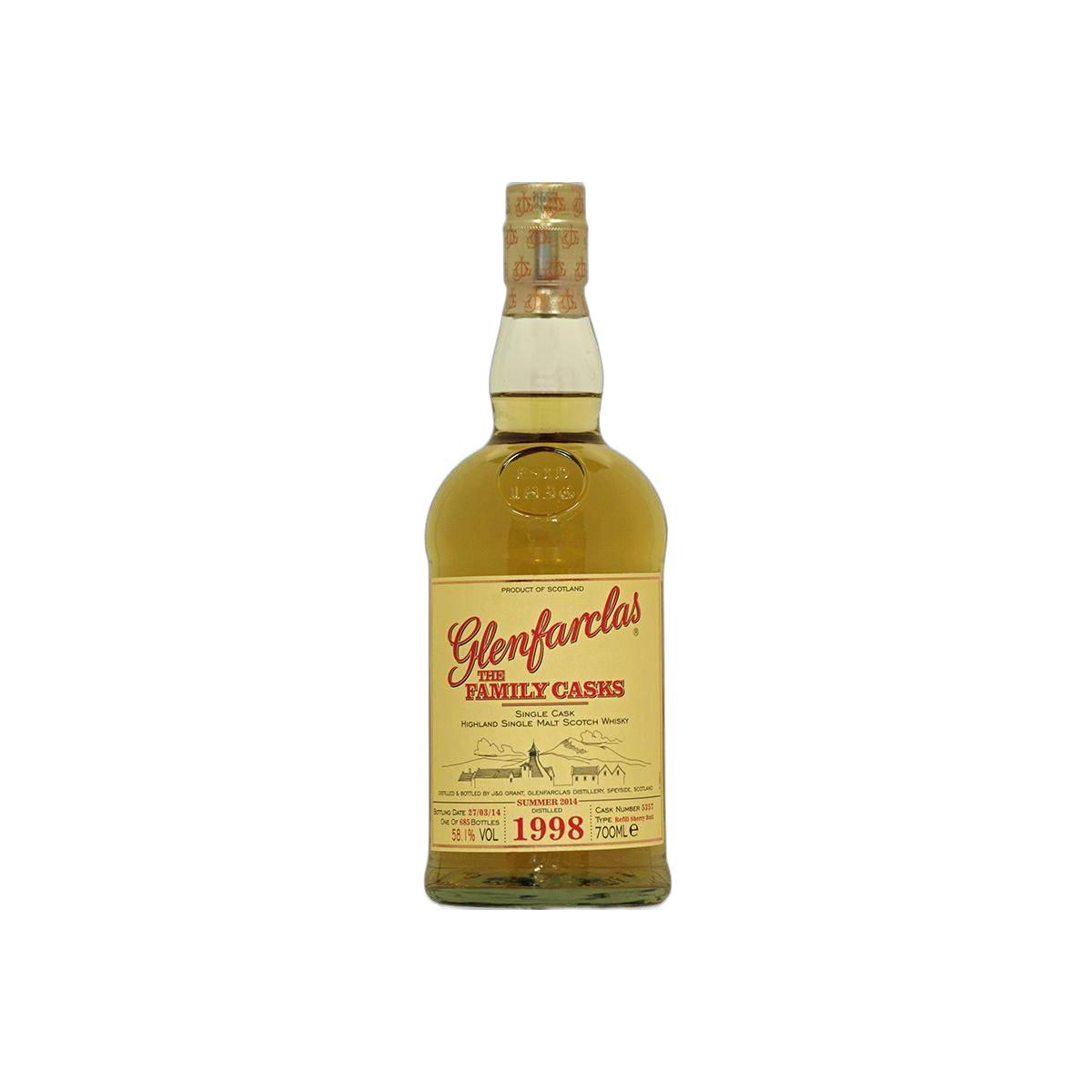 Glenfarclas 1998 15 Years Single Malt Whisky