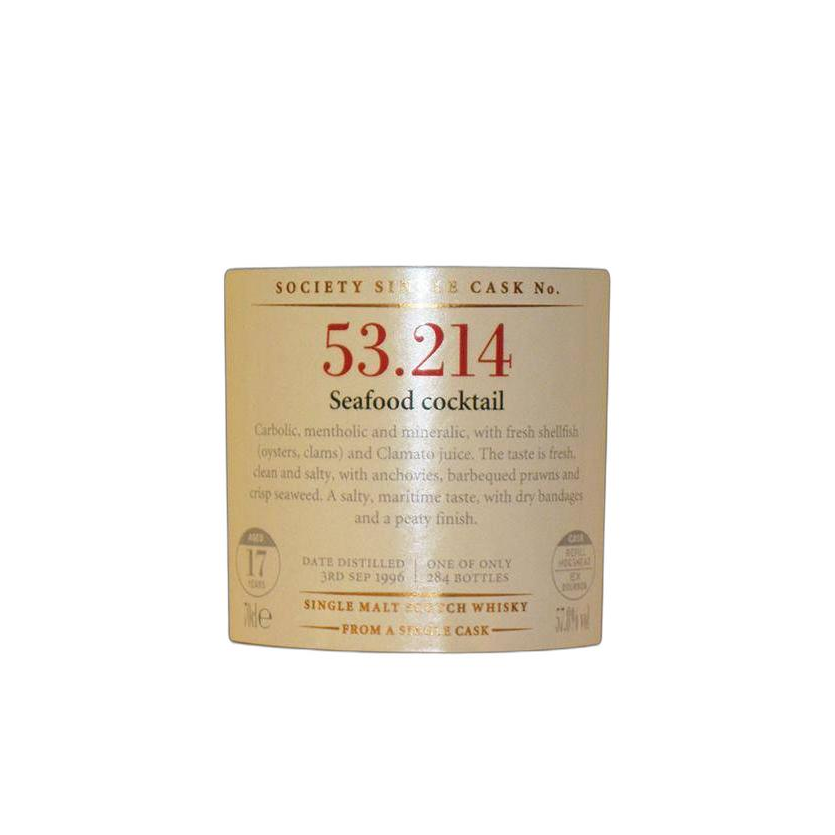 The Scotch Malt Whisky Society 1996 17 Years Single Malt Whisky 2
