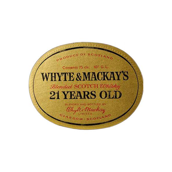 Whyte & Mackay Blended Scotch Whisky 21 Years Blended Whisky 2
