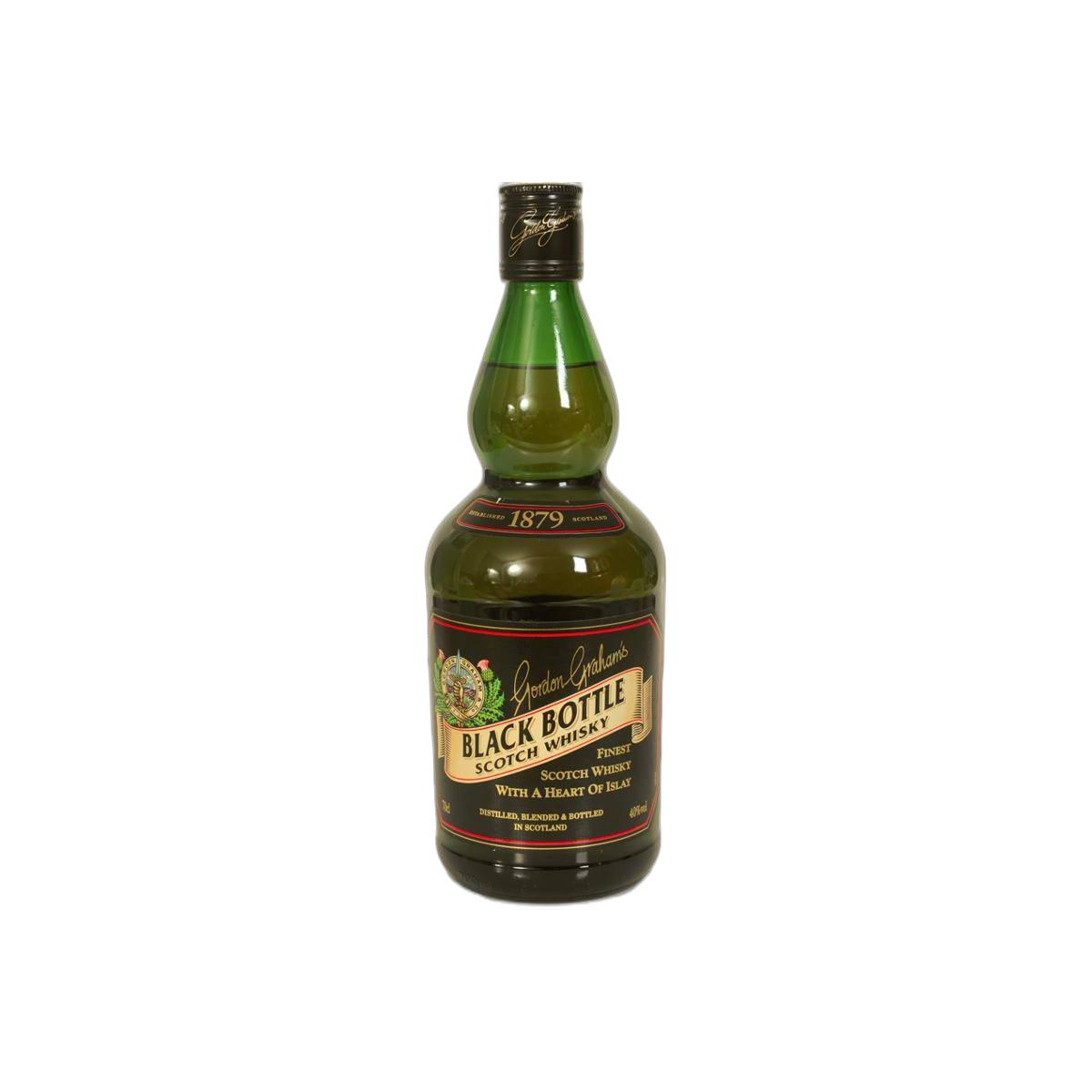 Black Bottle Finest Scotch Whisky with a Heart of Islay