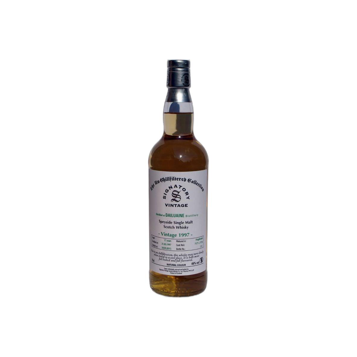 Dailuaine The Un-Chillfiltered Collection 1997 17 Years Single Malt Whisky
