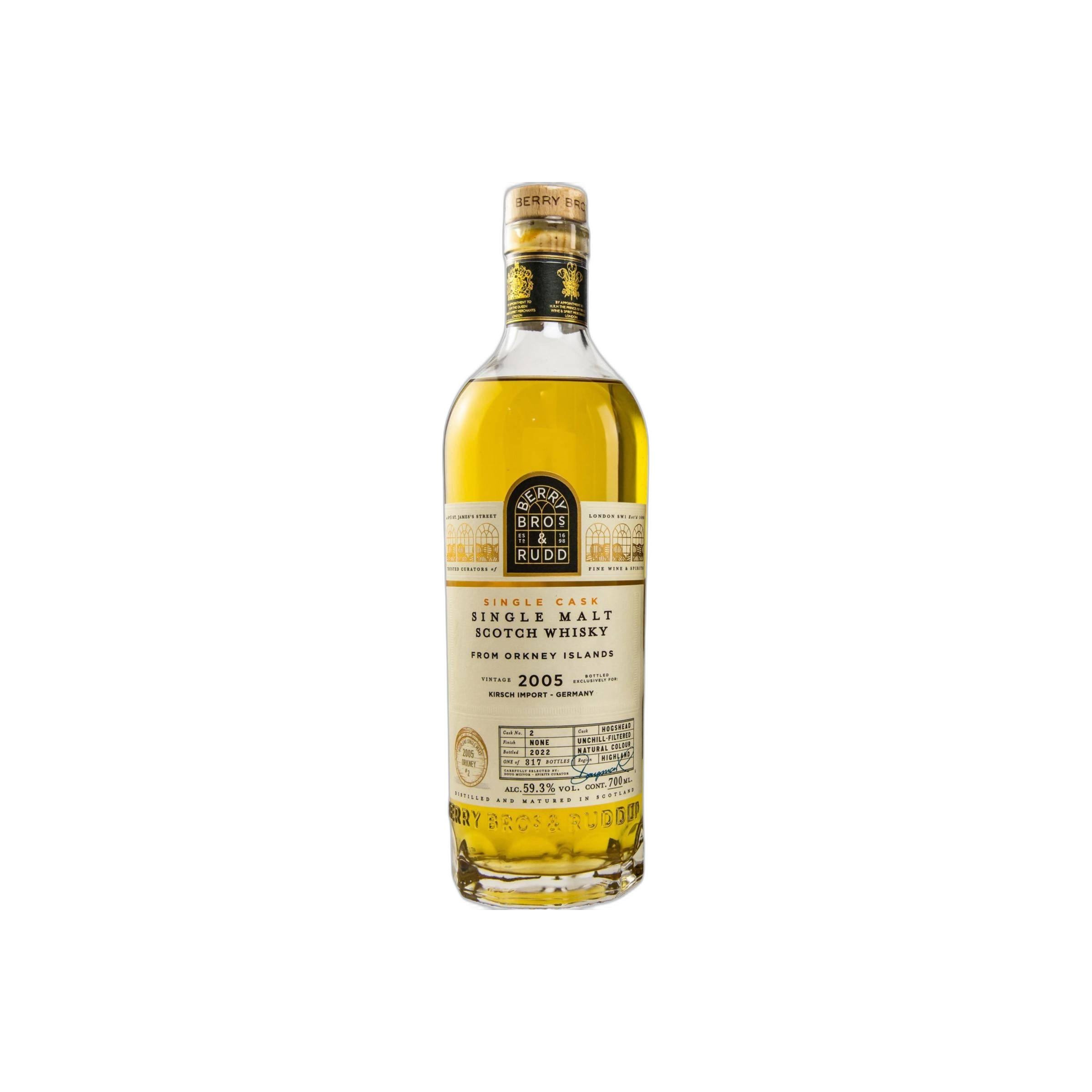 Berry Bros. & Rudd 2005 17 Years Single Malt Whisky