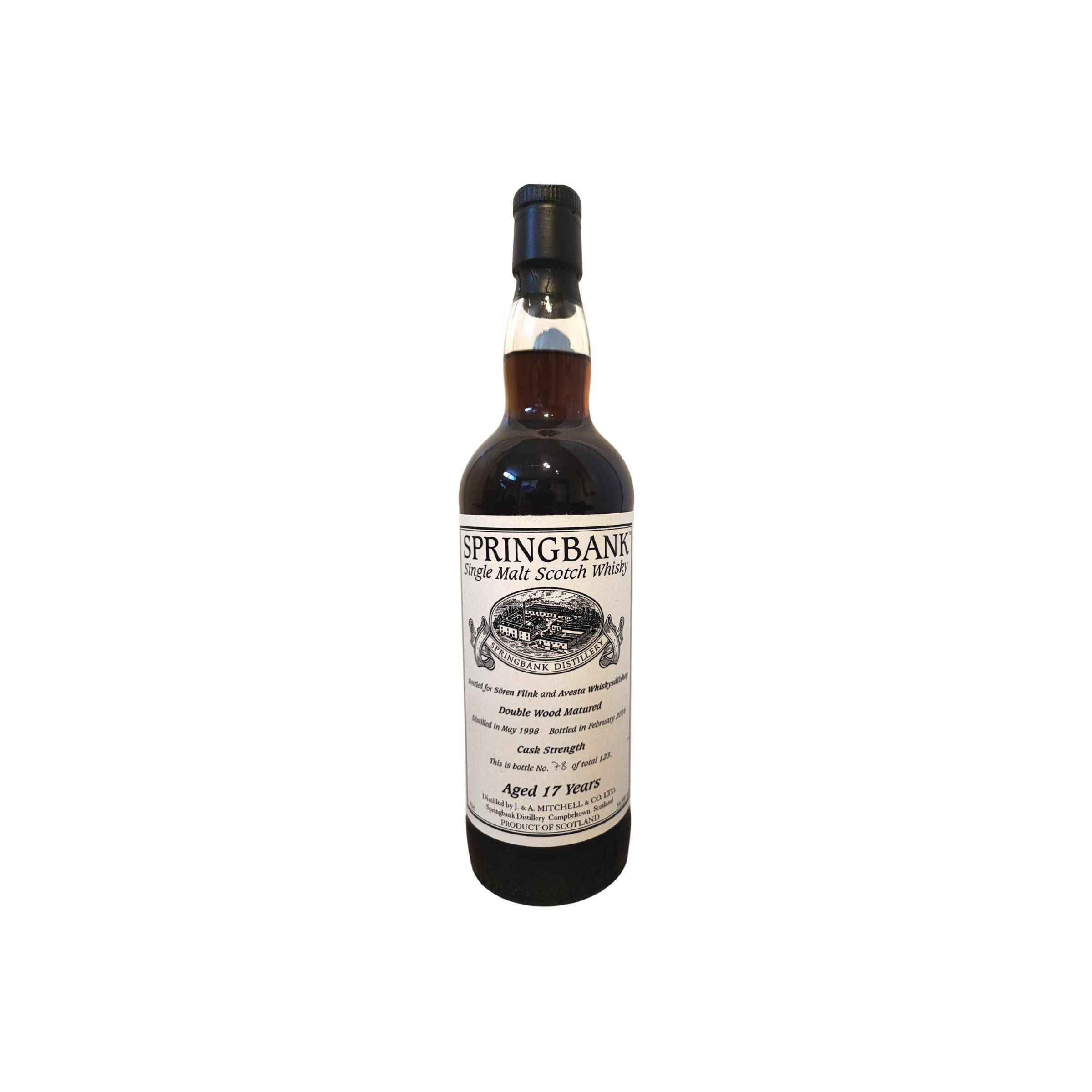 Springbank Private Bottling 1998 17 Years Single Malt Whisky 2