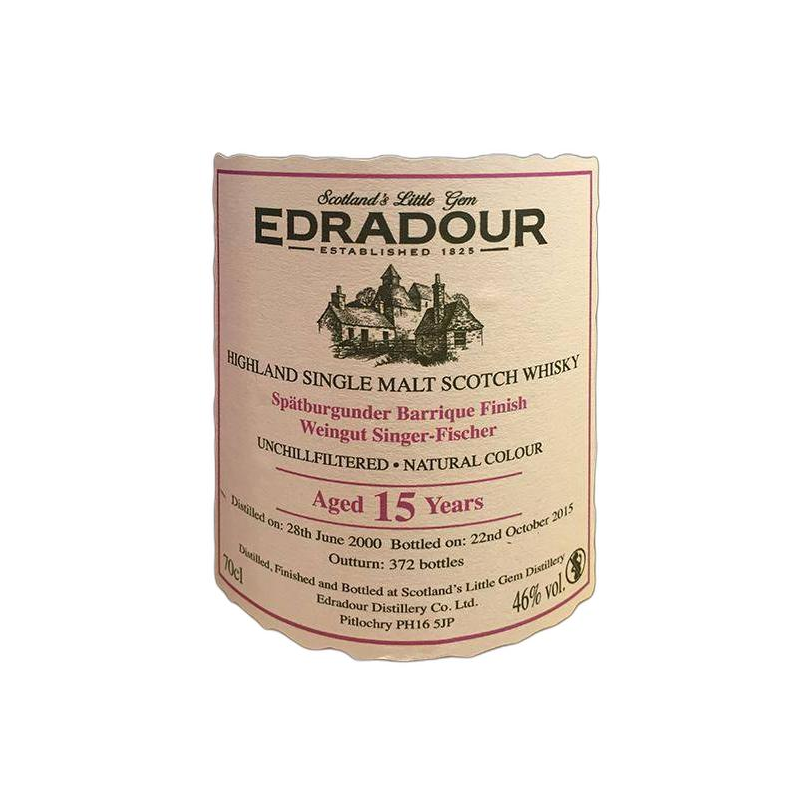 Edradour 2000 15 Years Single Malt Whisky 2