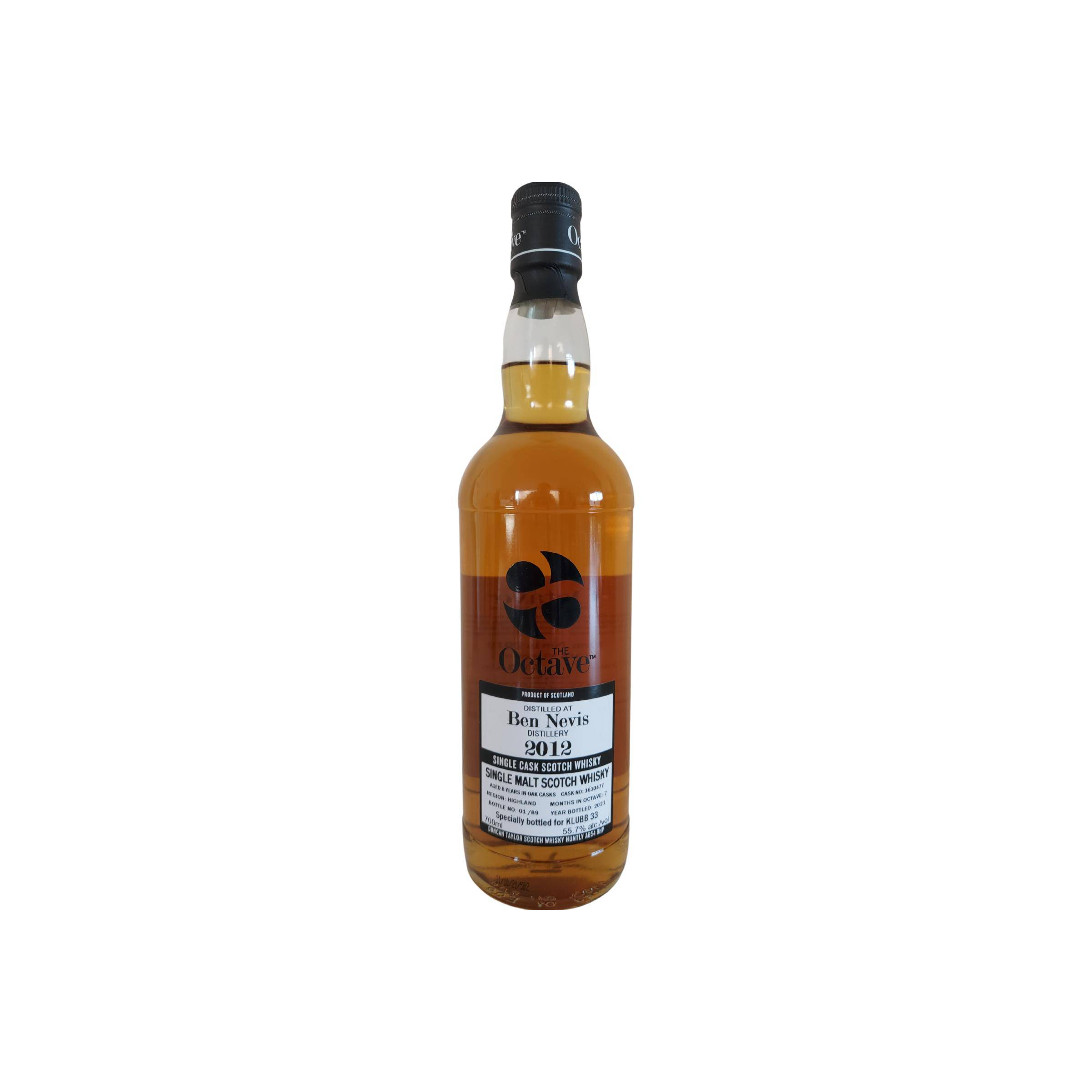 Ben Nevis The Octave 2012 8 Years Single Malt Whisky