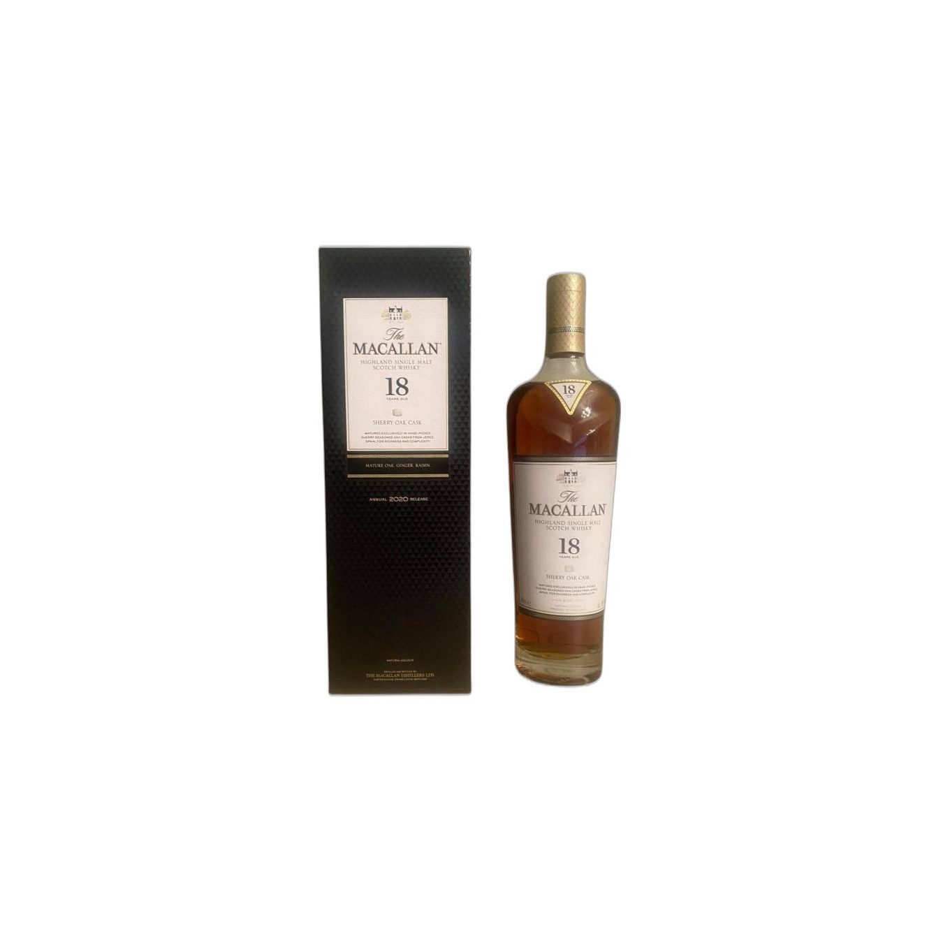 The Macallan Sherry Cask 18 Years Single Malt Whisky 2