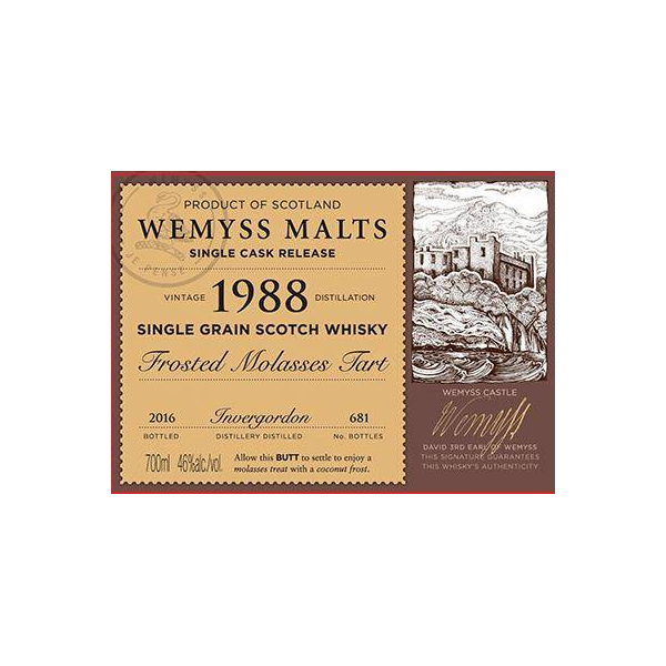 Invergordon 1988 28 Years Single Grain Whisky 2