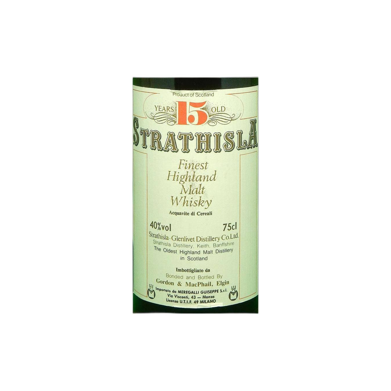 Strathisla 15 Years Single Malt Whisky 2