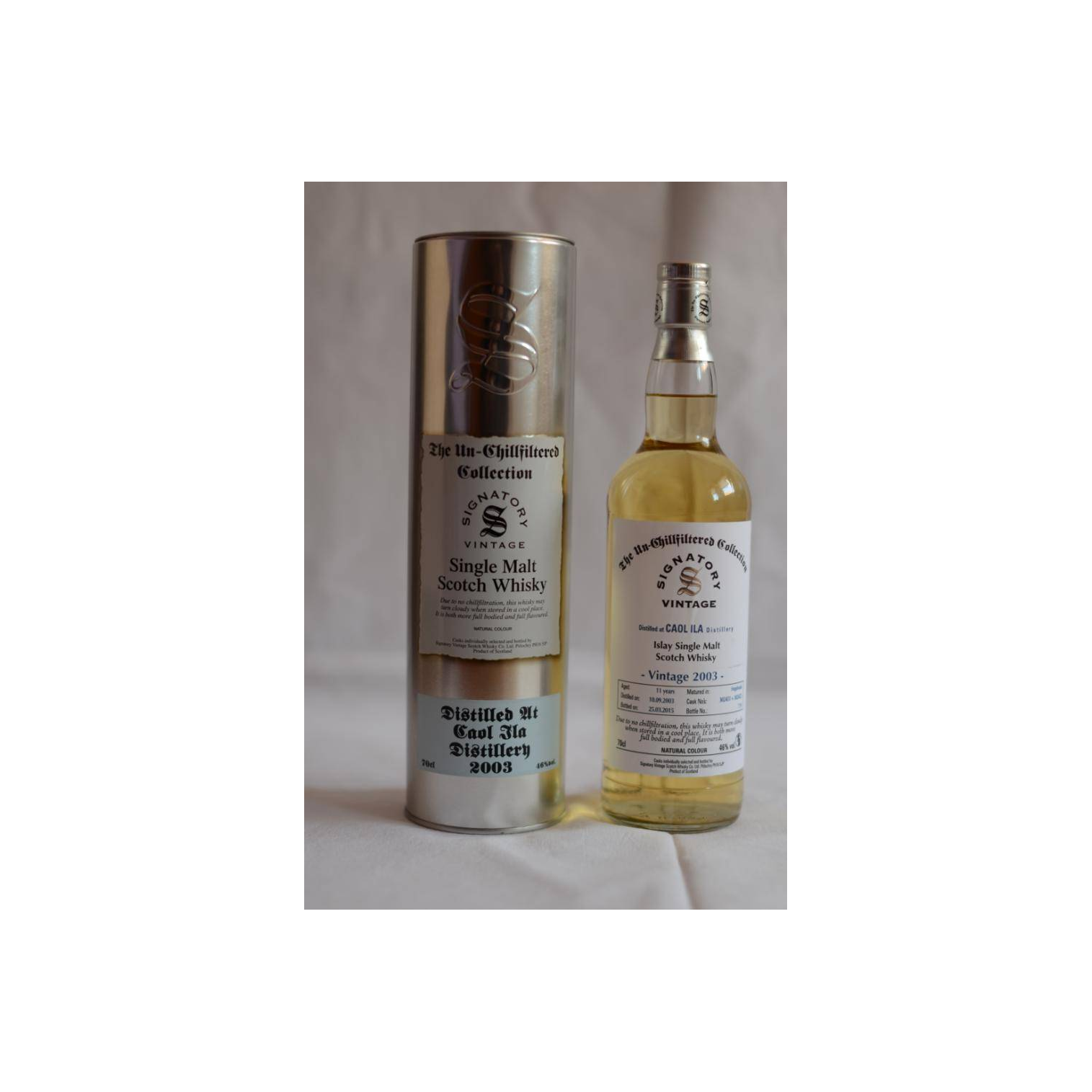Caol Ila The Un-Chillfiltered Collection 2003 11 Years Single Malt Whisky 2