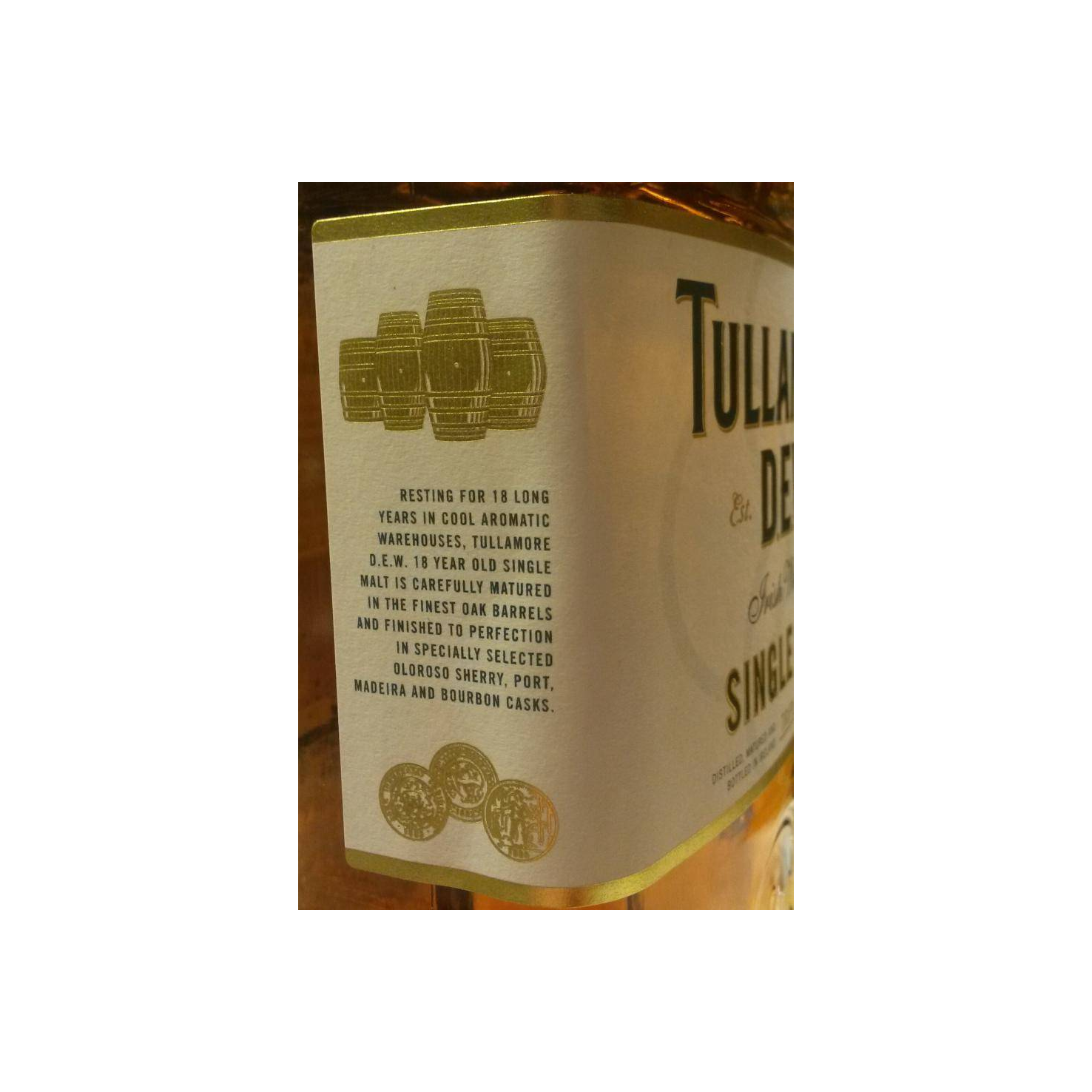 Tullamore Dew 18 Years Single Malt Whisky 3