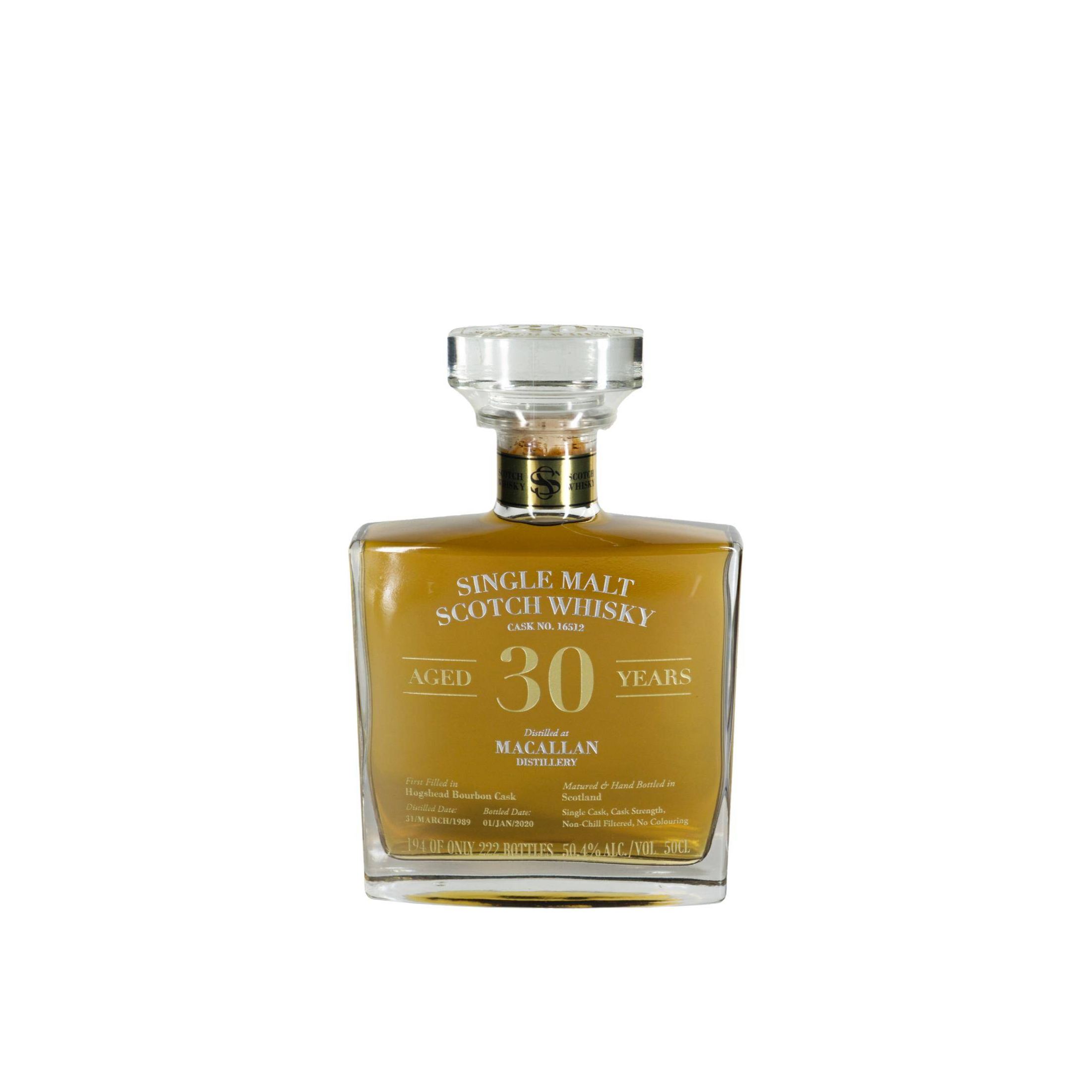 The Macallan 1989 30 Years Single Malt Whisky