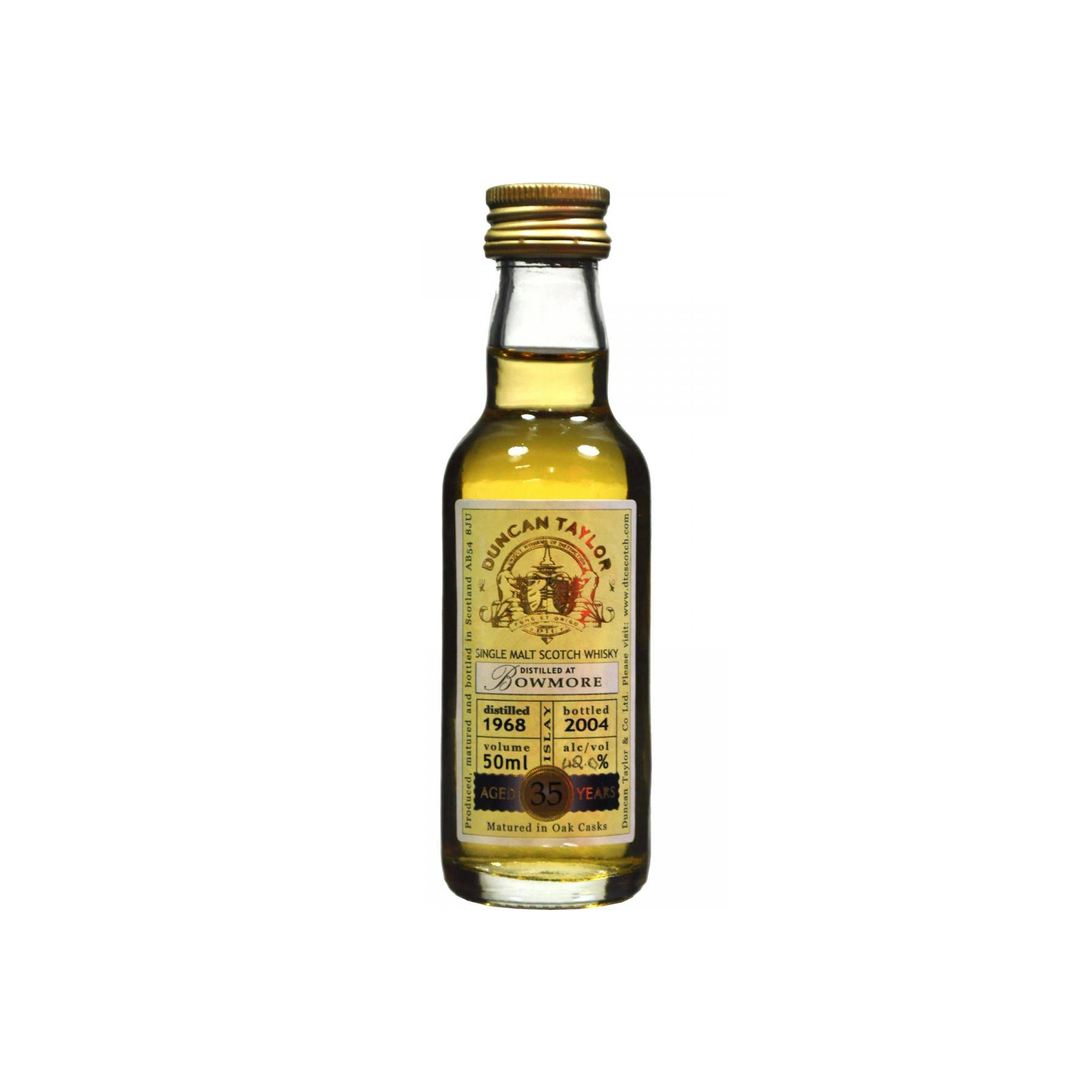 Bowmore Miniature 1968 35 Years Single Malt Whisky 2