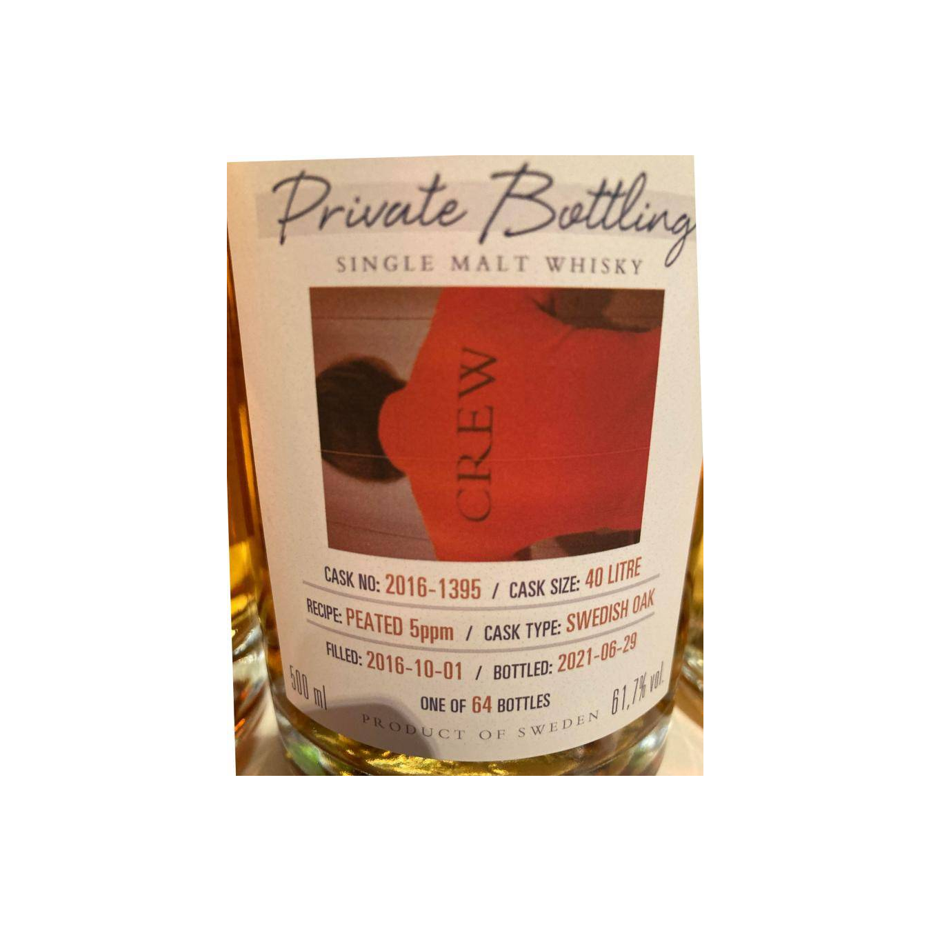 Compass Box Private Bottling 2016 4 Years Single Malt Whisky