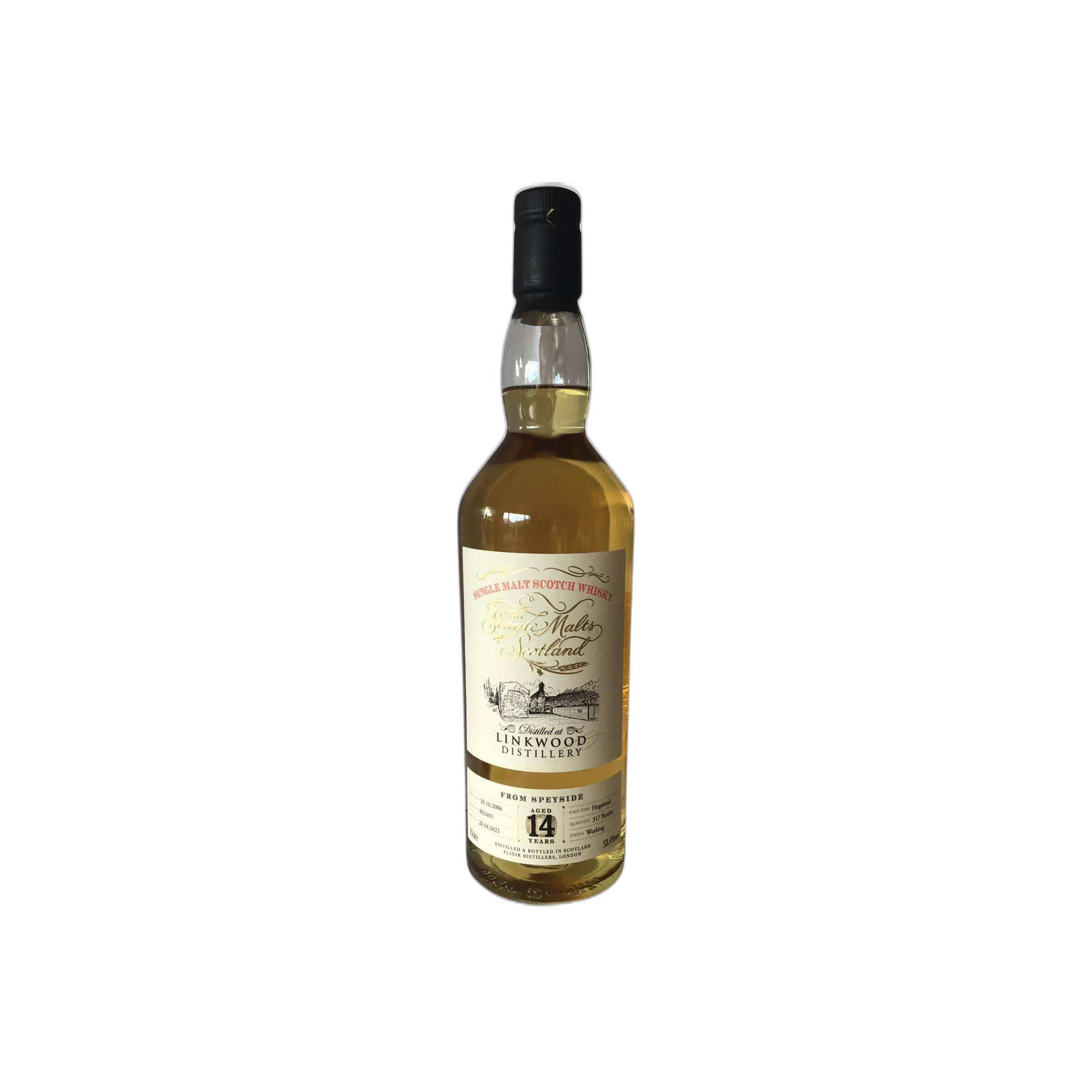 Linkwood The Single Malts of Scotland 2006 14 Years Single Malt Whisky