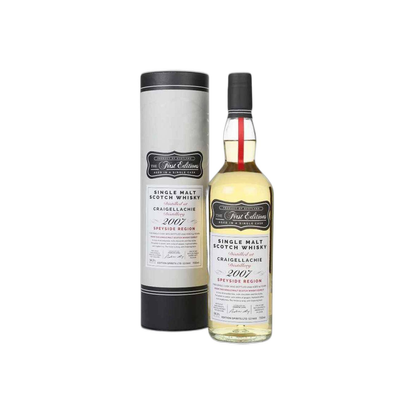 Craigellachie The First Editions 2007 14 Years Single Malt Whisky 2