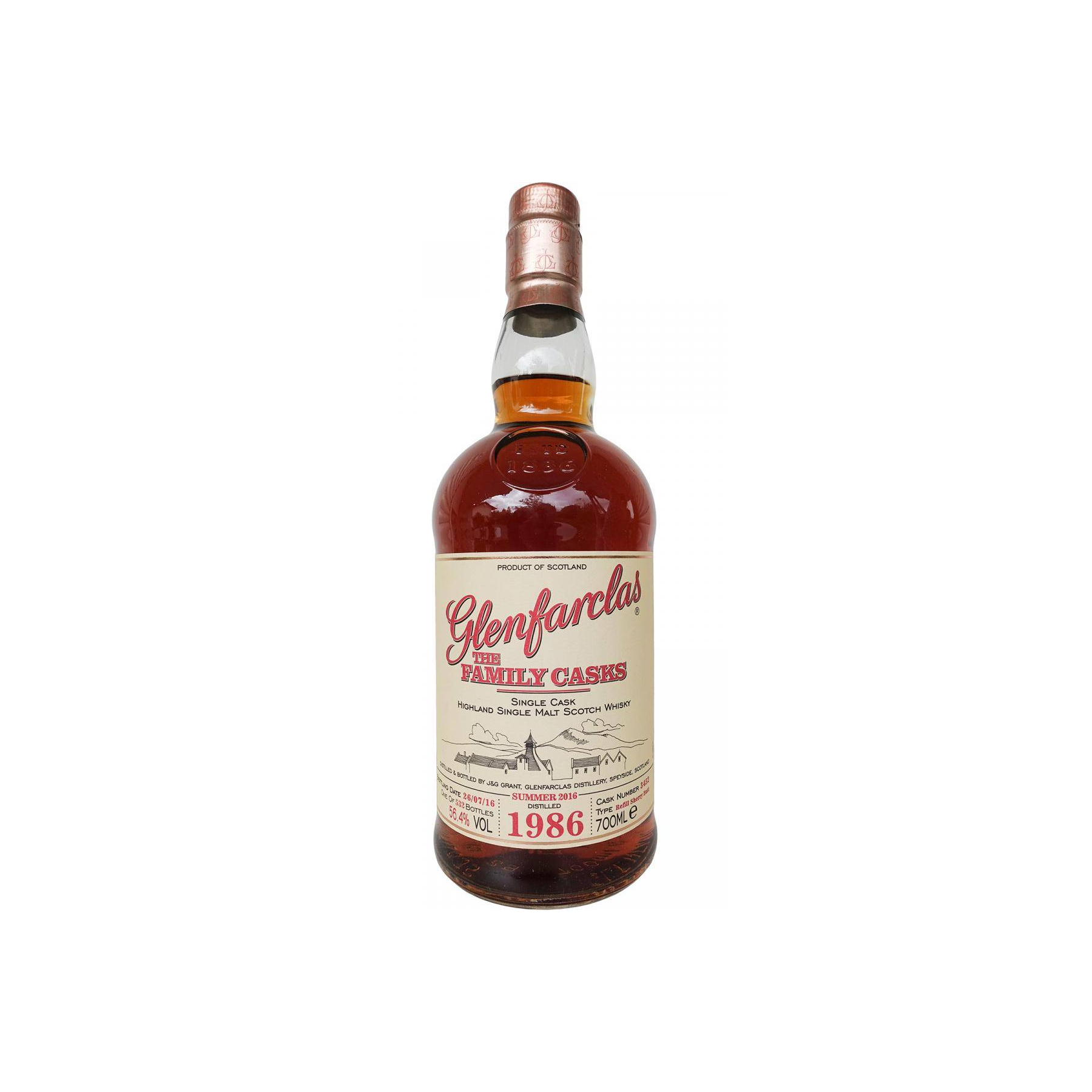 Glenfarclas 1986 30 Years Single Malt Whisky