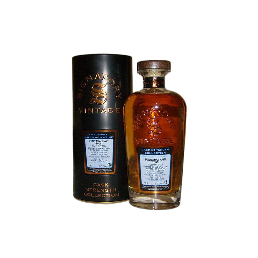 Bunnahabhain Cask Strength Collection 2006 9 Years Single Malt Whisky