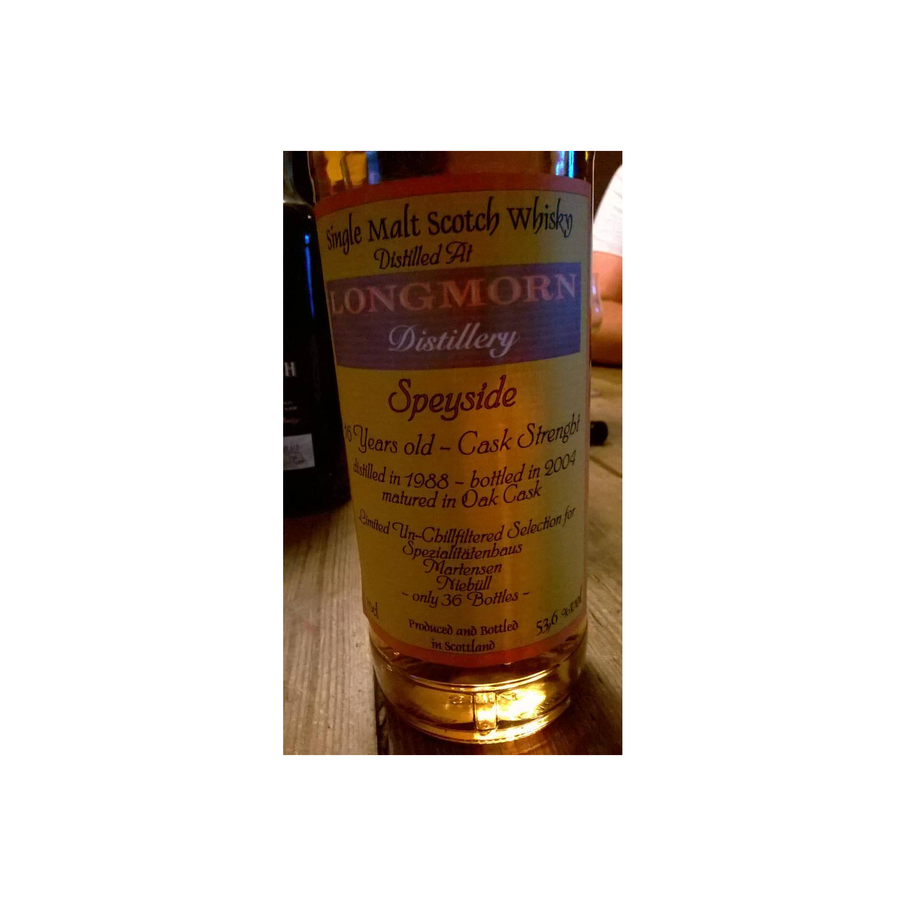 Longmorn 1988 16 Years Single Malt Whisky