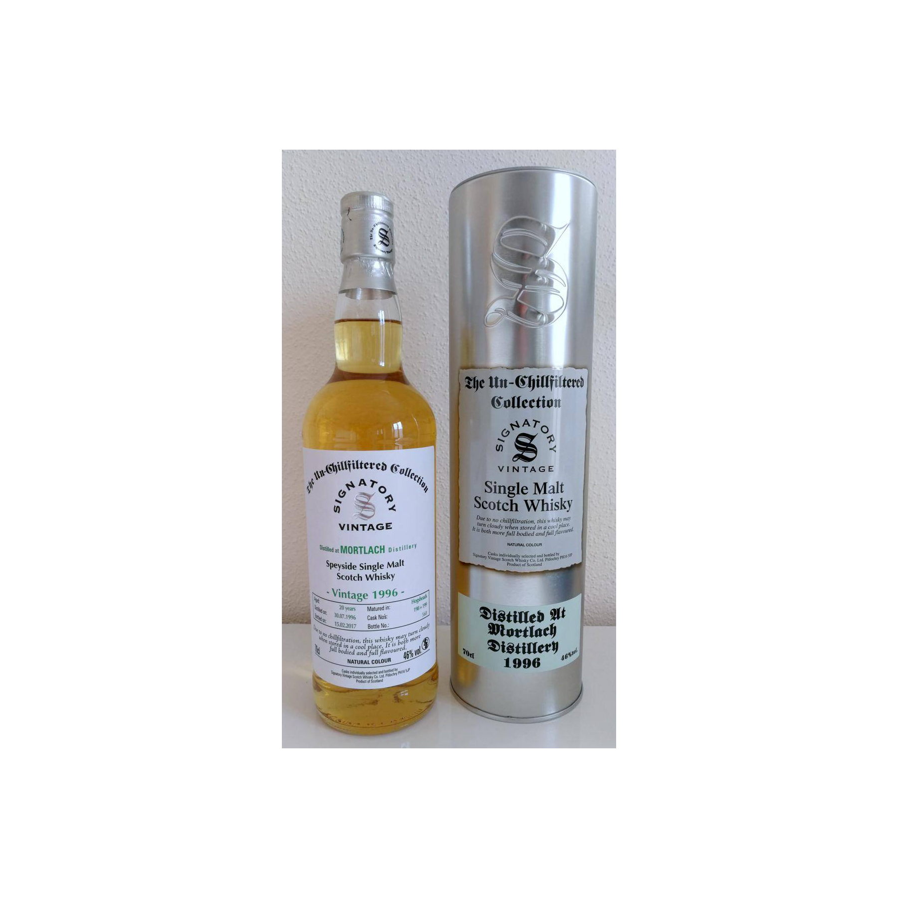 Mortlach The Un-Chillfiltered Collection 1996 20 Years Single Malt Whisky 2