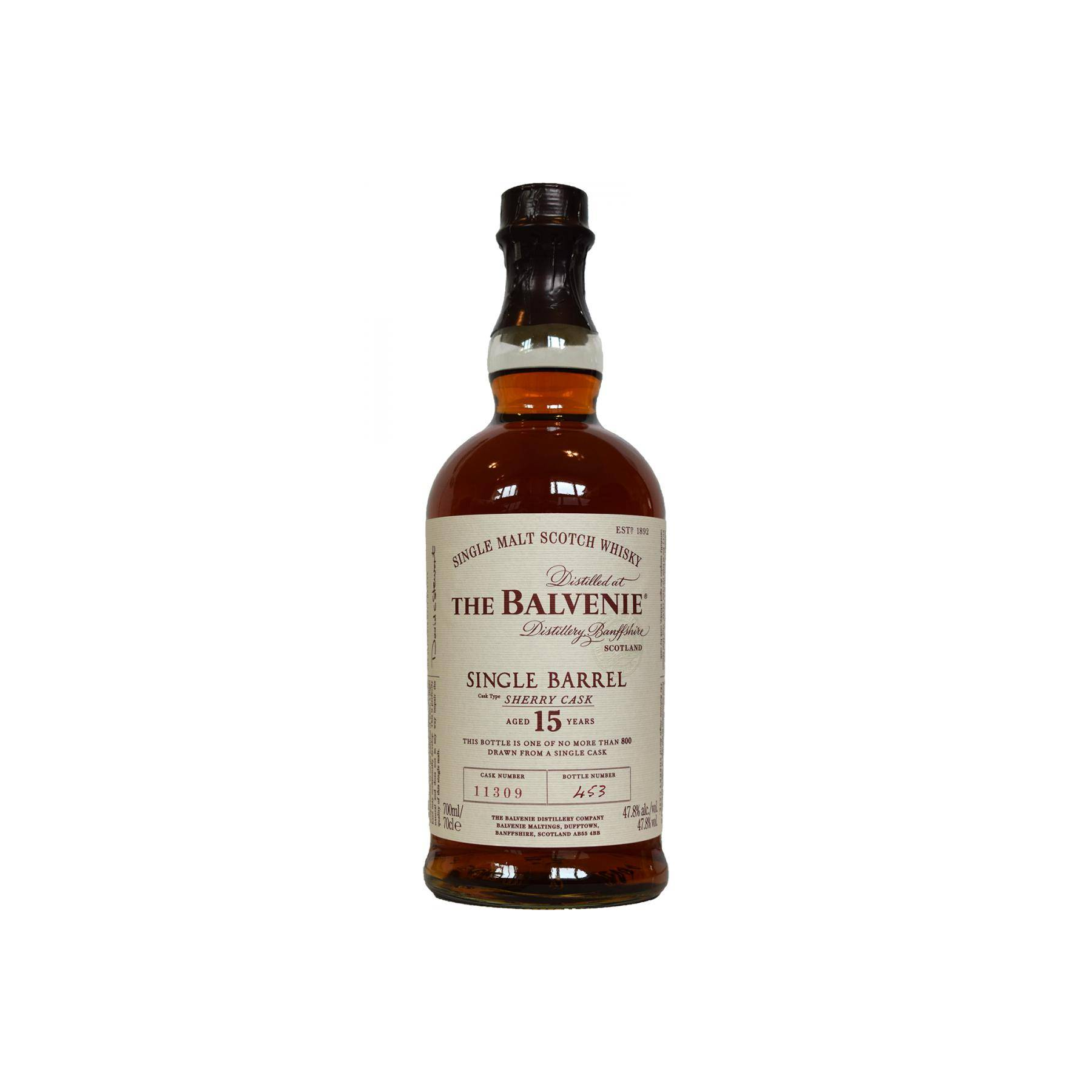 The Balvenie 15 Years Single Malt Whisky