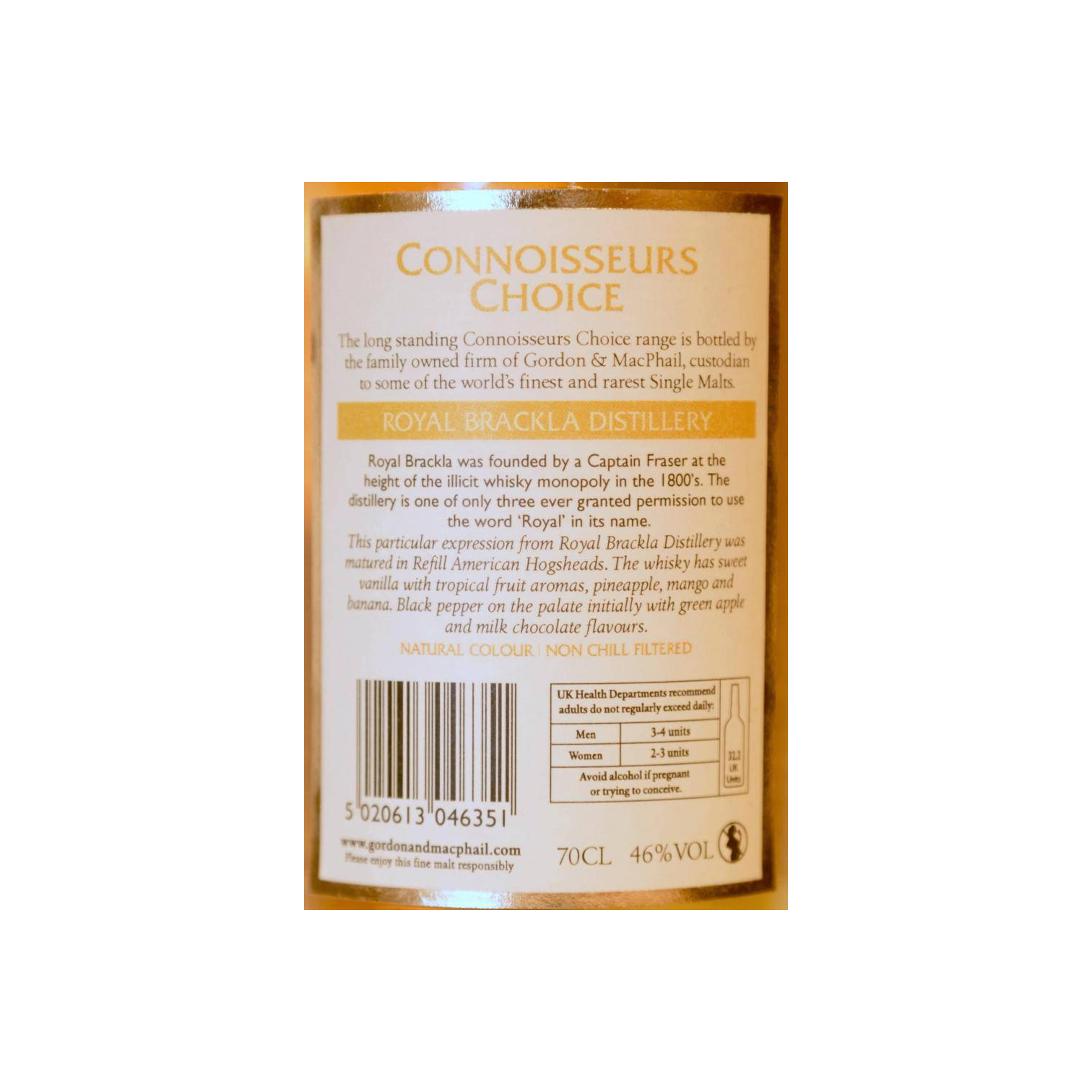 Royal Brackla Connoisseurs Choice 1998 17 Years Single Malt Whisky 3