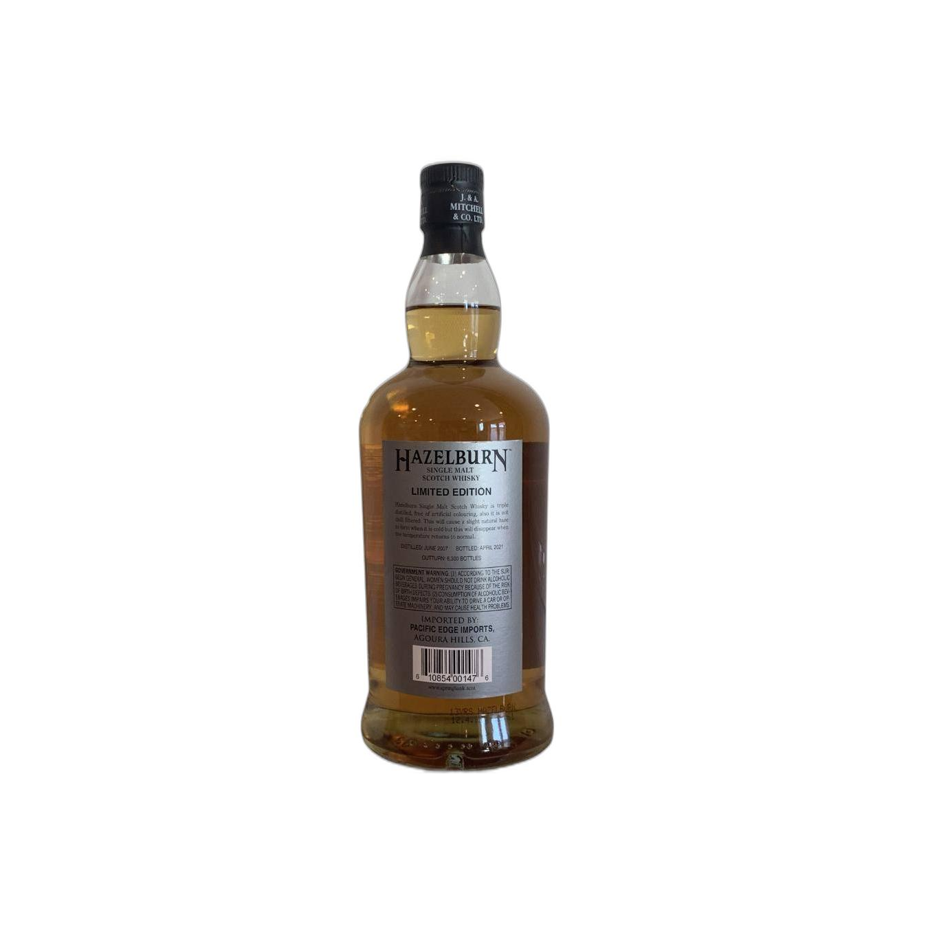 Hazelburn Limited Edition 2007 13 Years Single Malt Whisky 2