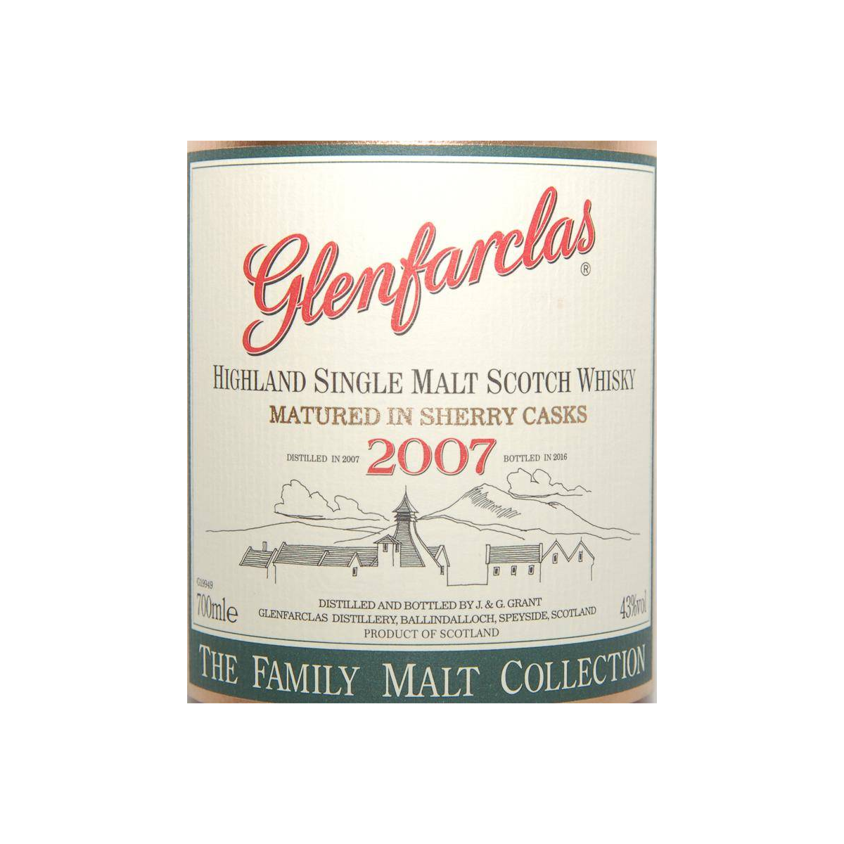 Glenfarclas 2007 9 Years Single Malt Whisky 2