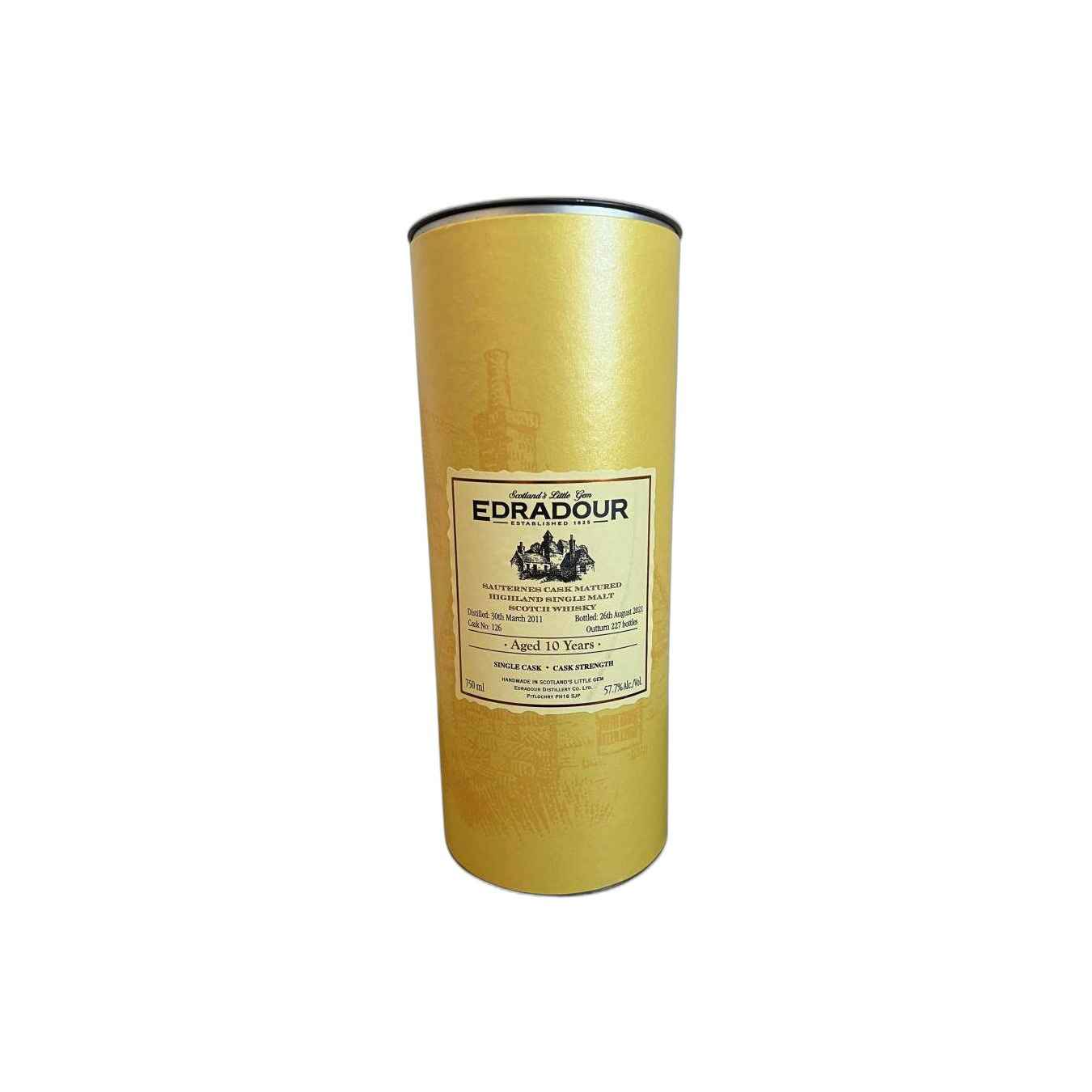 Edradour 2011 10 Years Single Malt Whisky 3
