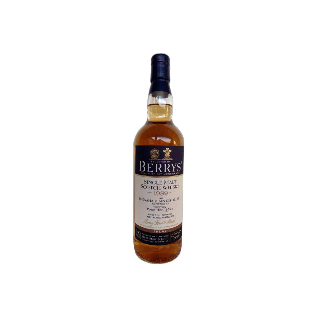 Bunnahabhain 1989 24 Years Single Malt Whisky