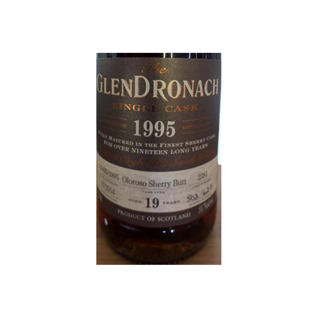 GlenDronach Single Cask 1995 19 Years Single Malt Whisky 2
