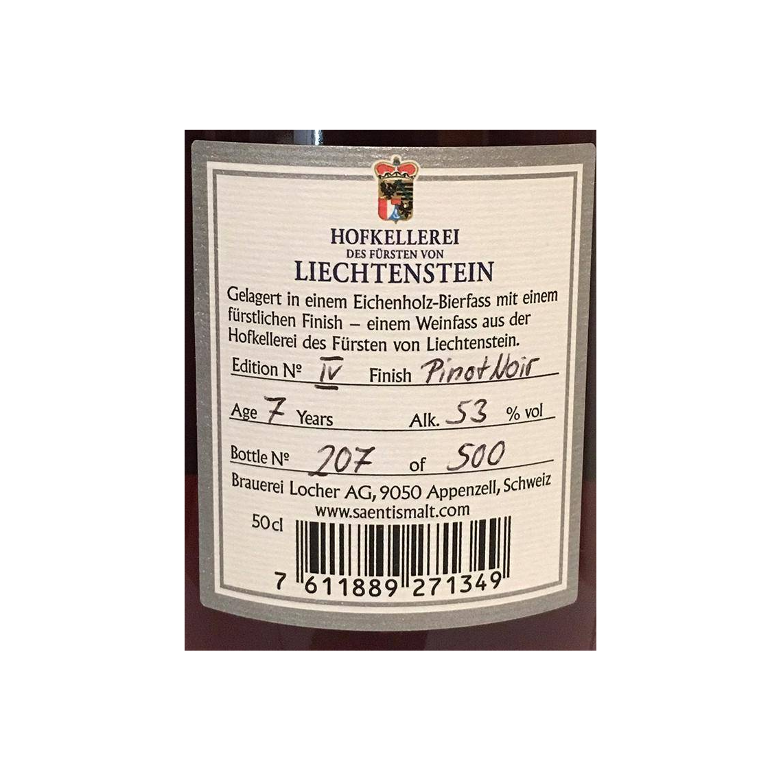 Säntis Malt 7 Years Single Malt Whisky 2