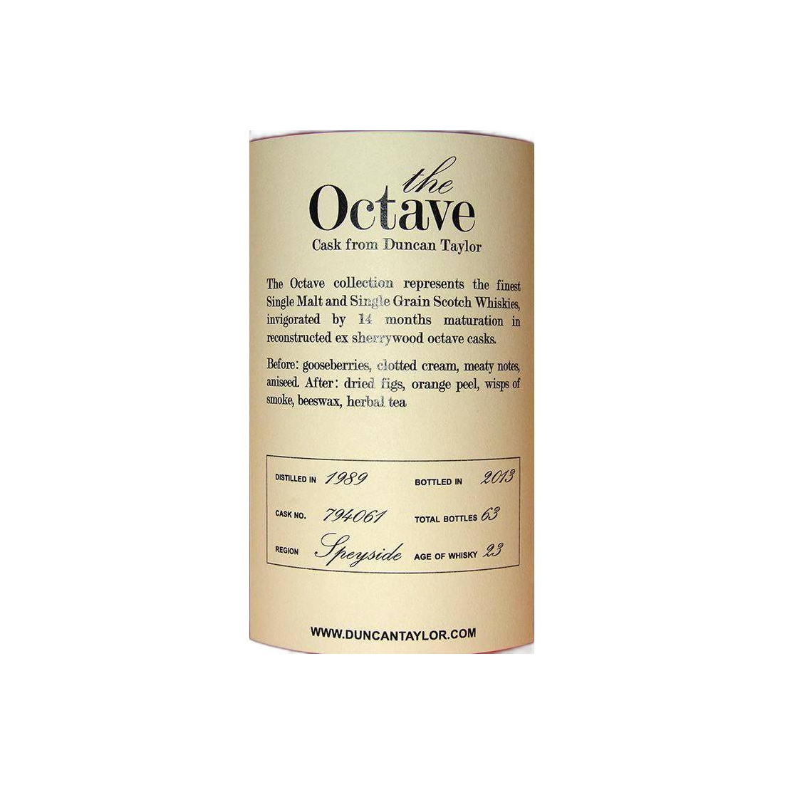 Mortlach The Octave 1989 23 Years Single Malt Whisky 2