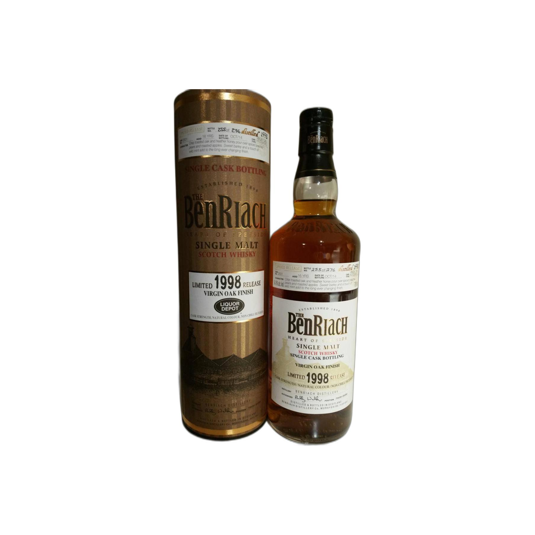 BenRiach 1998 16 Years Single Malt Whisky 2