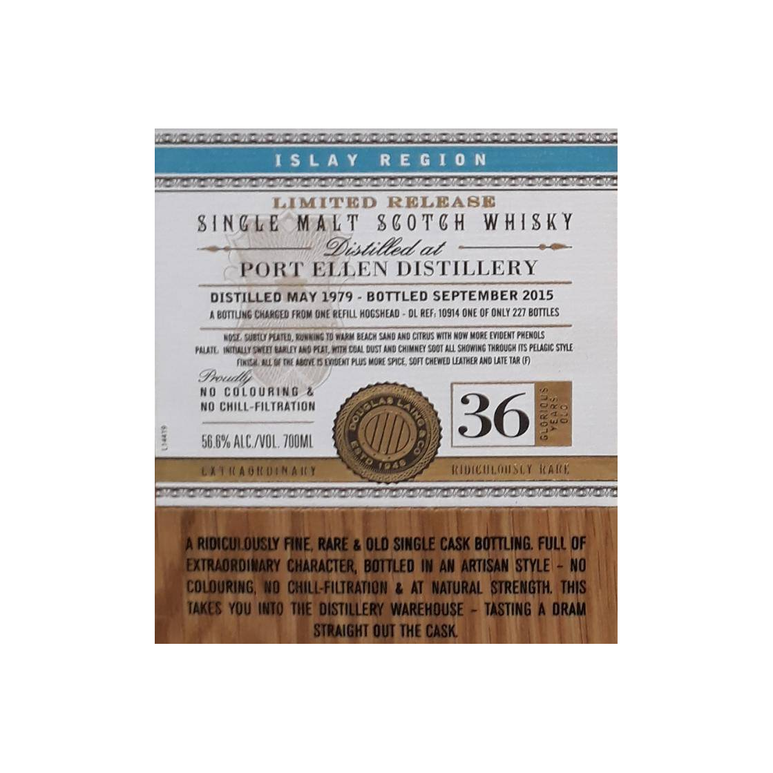 Port Ellen 1979 36 Years Single Malt Whisky 3