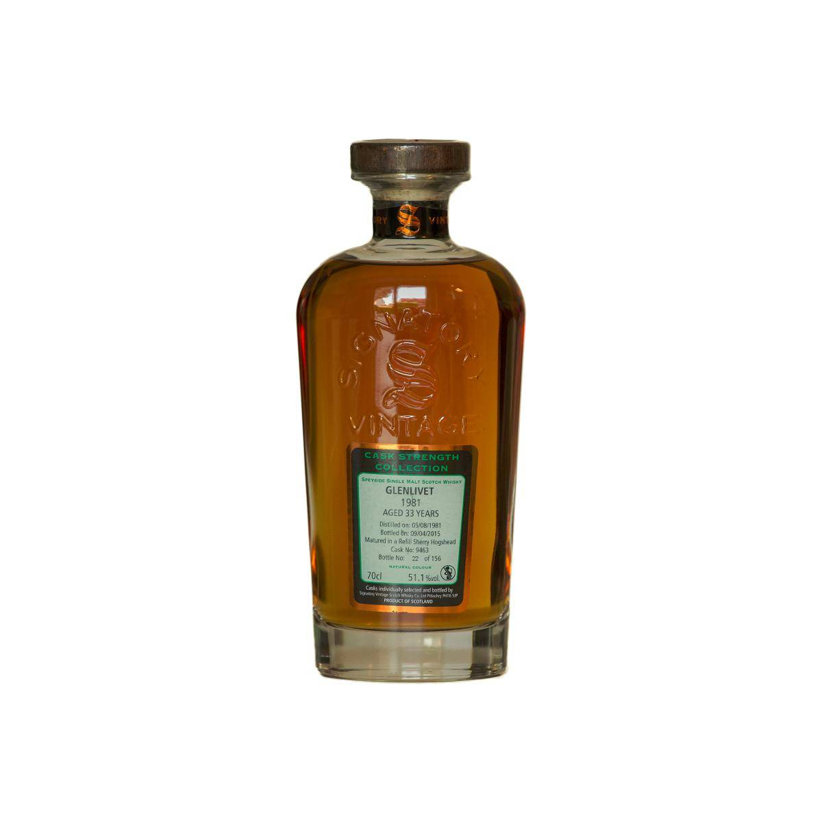 The Glenlivet Cask Strength Collection 1981 33 Years Single Malt Whisky 2