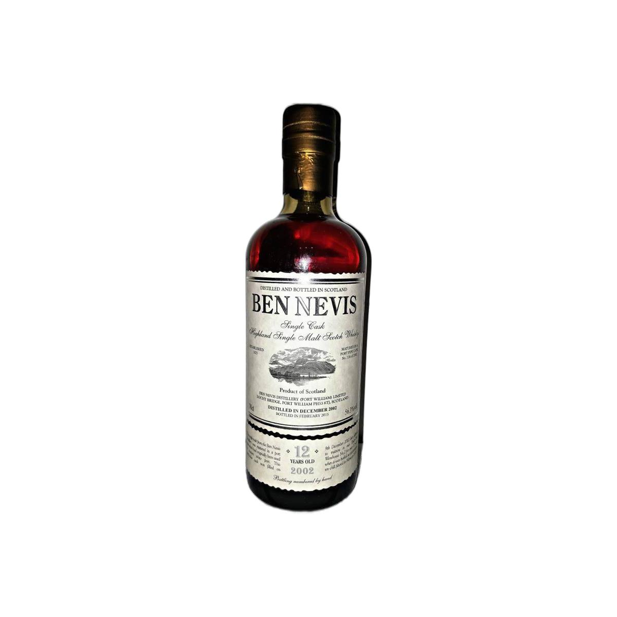 Ben Nevis Single Cask 2002 12 Years Single Malt Whisky