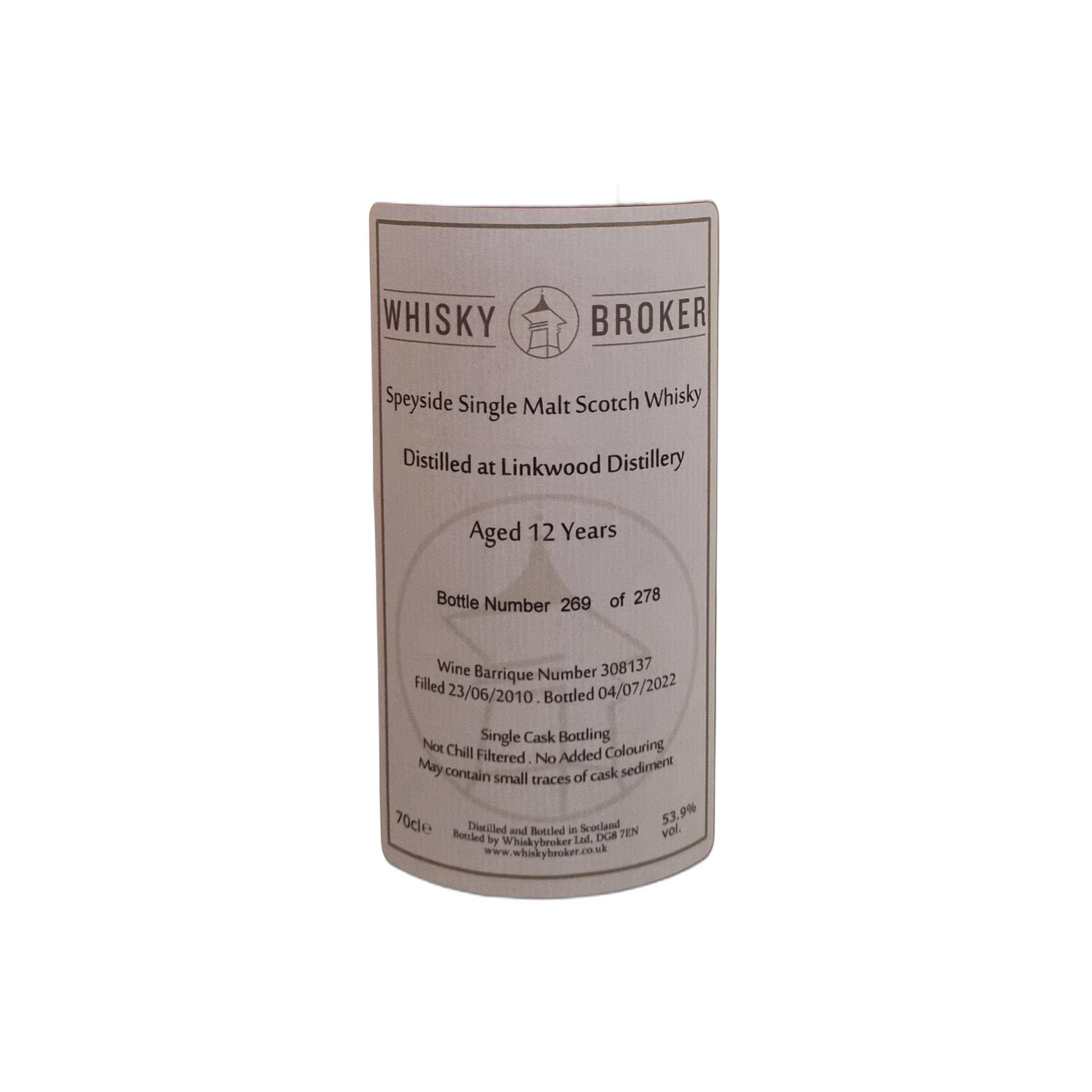 Linkwood 2010 12 Years Single Malt Whisky 2