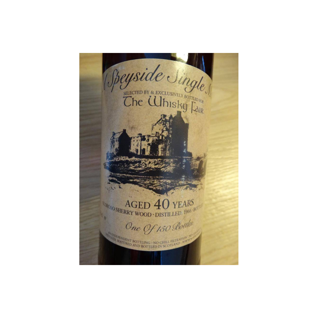 A Speyside Single Malt 1966 WF 3
