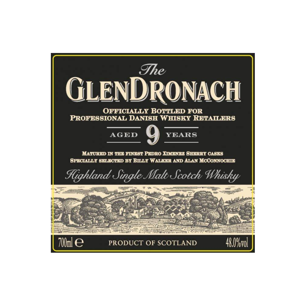 GlenDronach 9 Years Single Malt Whisky 2