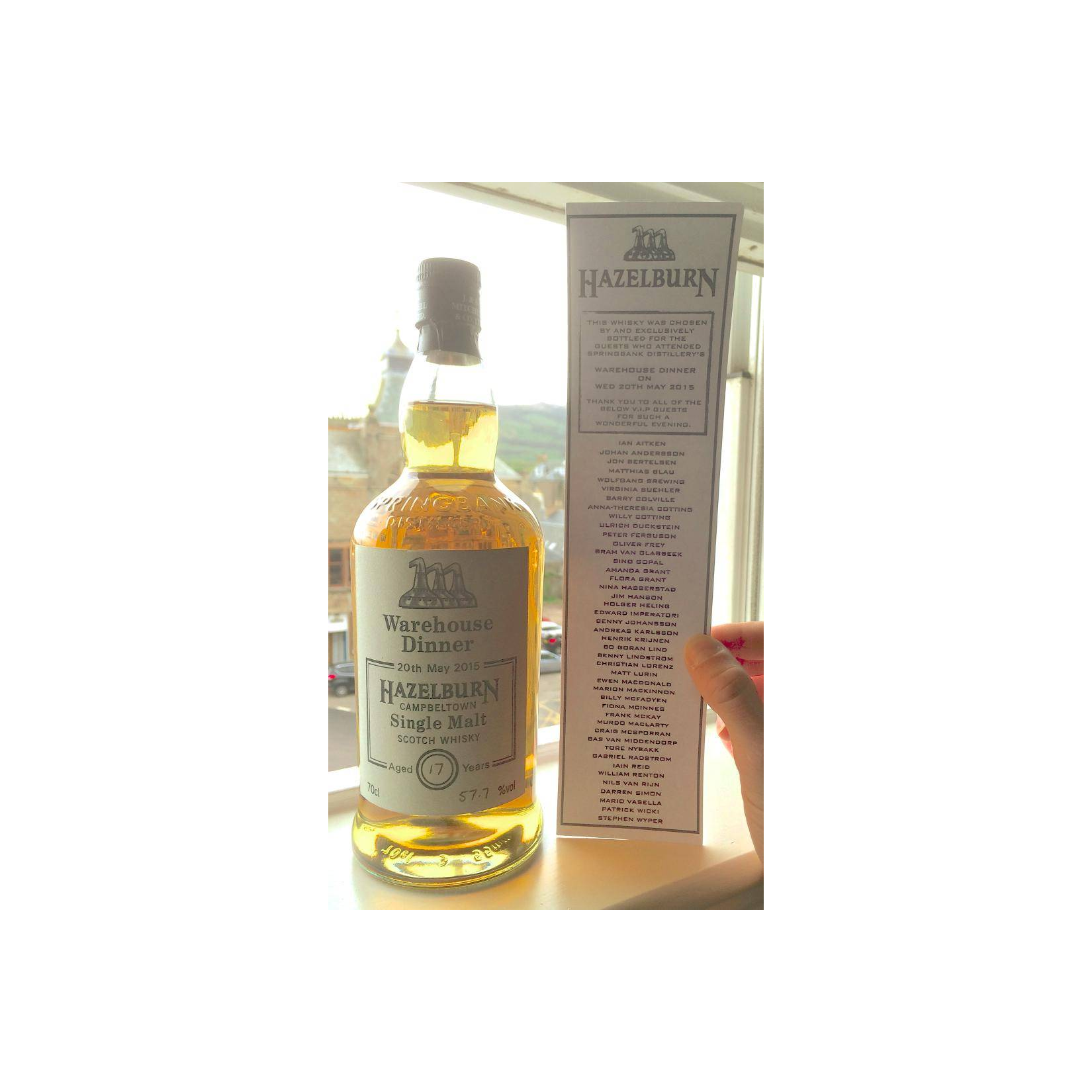 Hazelburn 17 Years Single Malt Whisky 2