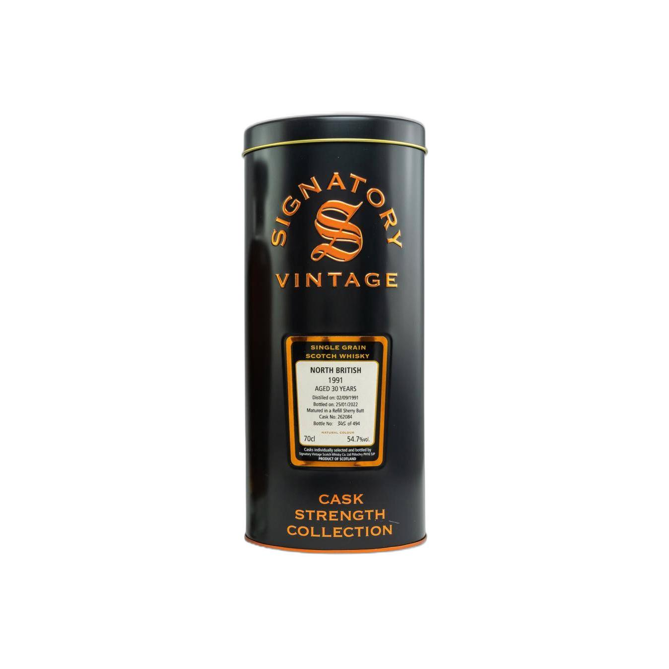 North British Cask Strength Collection 1991 30 Years Single Grain Whisky 2