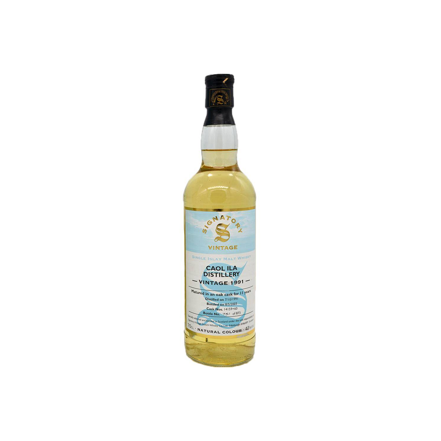 Caol Ila Vintage Collection 1991 11 Years Single Malt Whisky 2
