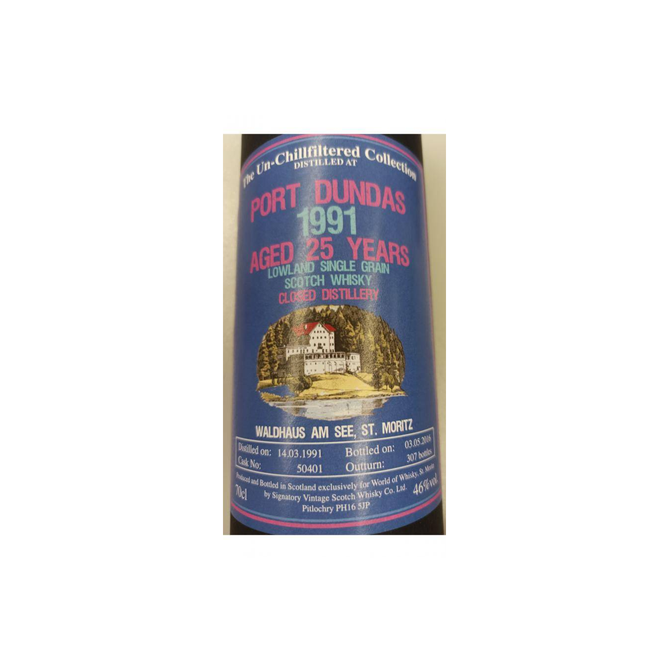 Port Dundas The Un-Chillfiltered Collection 1991 25 Years Single Grain Whisky 2