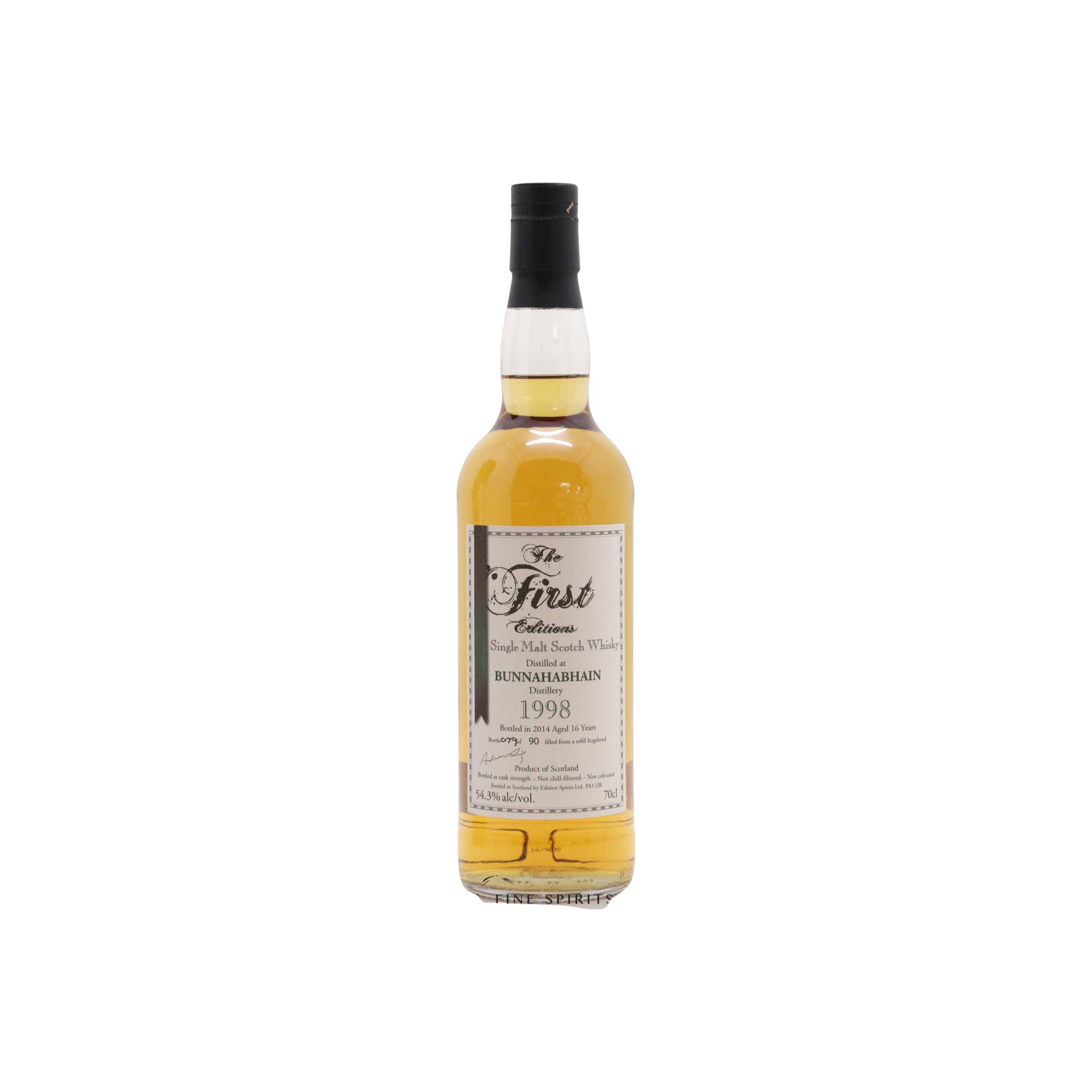 Bunnahabhain The First Editions 1998 16 Years Single Malt Whisky