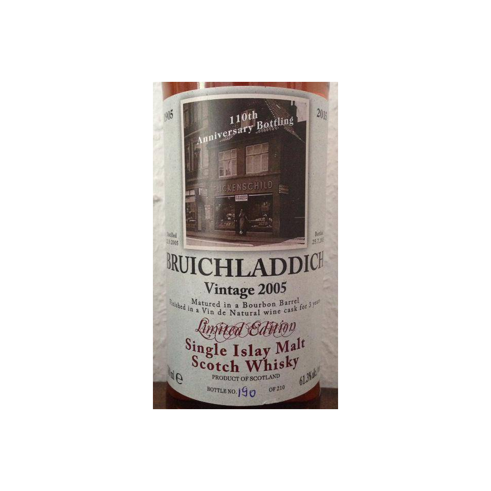 Bruichladdich 2005 9 Years Single Malt Whisky 3