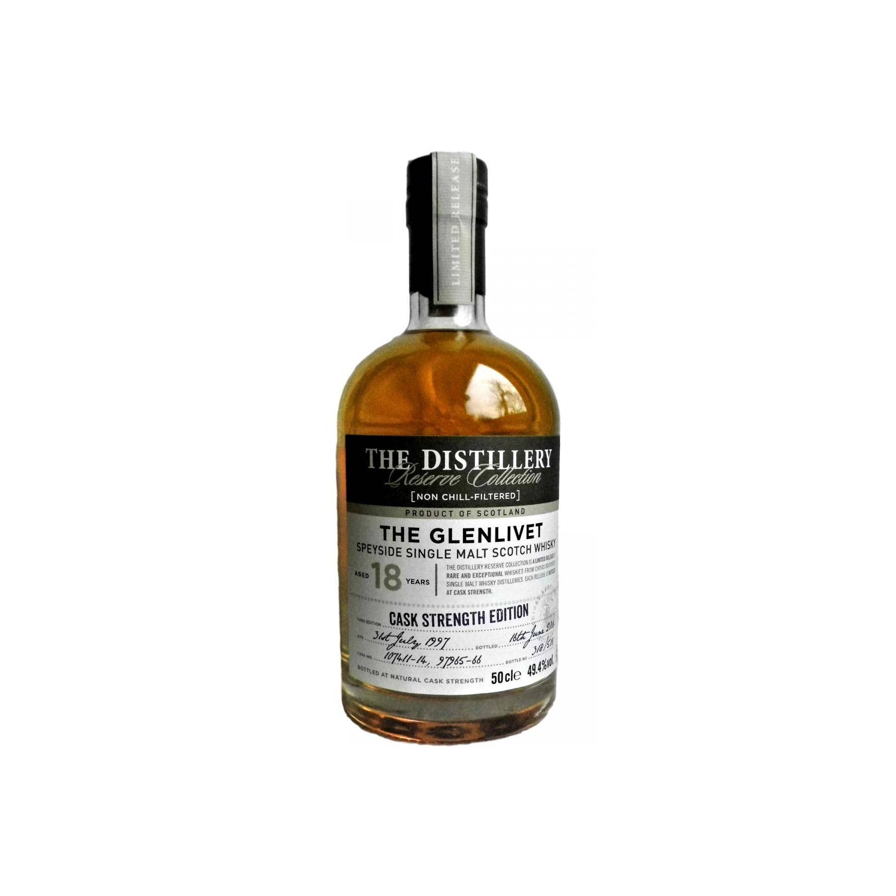 The Glenlivet 1997 18 Years Single Malt Whisky