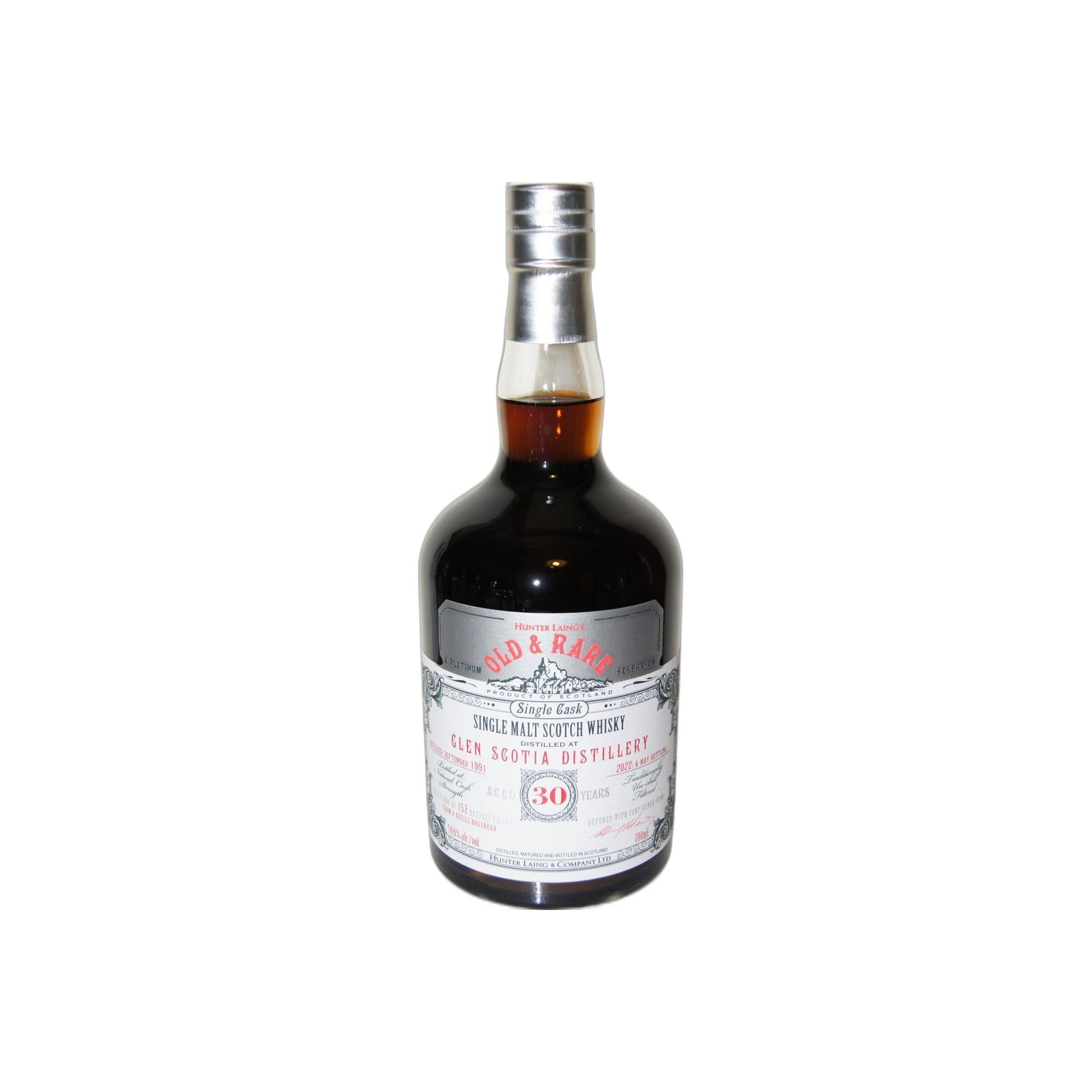 Glen Scotia 1991 30 Years Single Malt Whisky