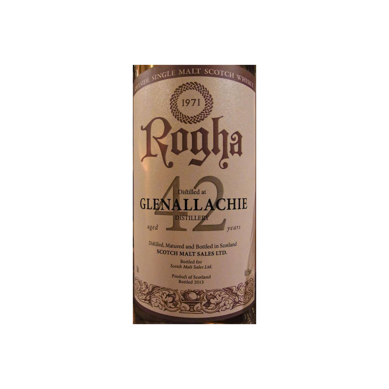 The GlenAllachie 1971 42 Years Single Malt Whisky