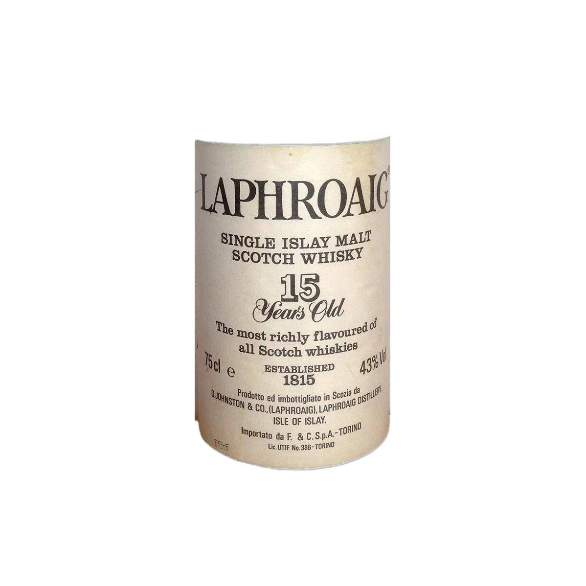 Laphroaig 15 Years Single Malt Whisky