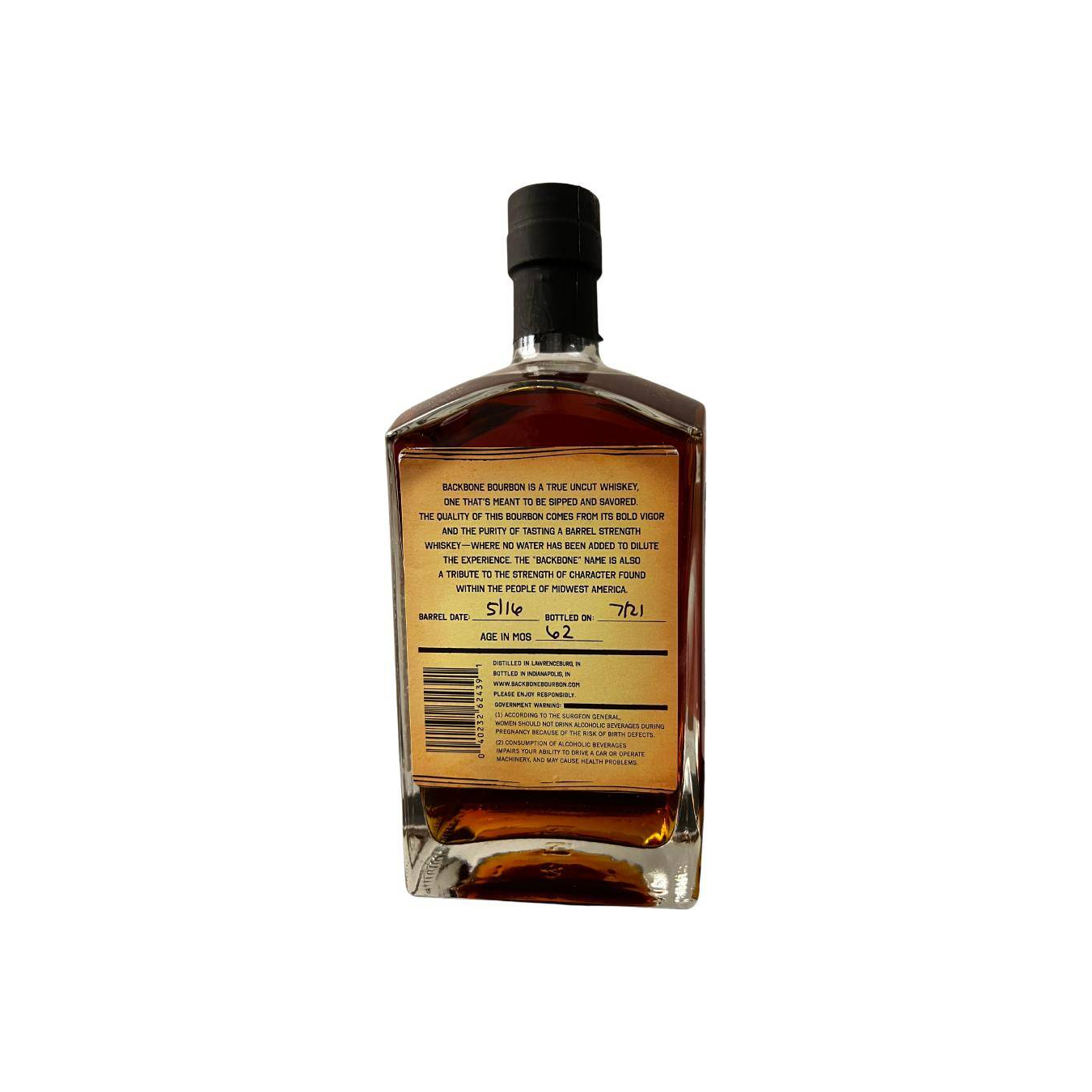 Backbone Bourbon 05 year-old 2